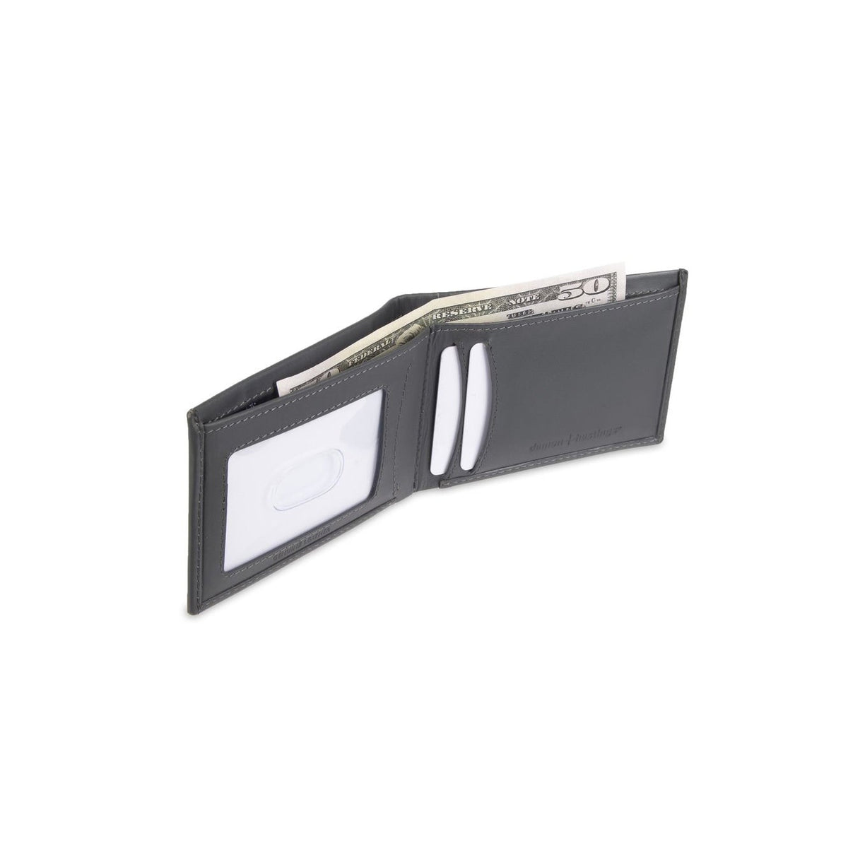 RFID Micro Slim Fold Wallet - color_graphite#color_graphite