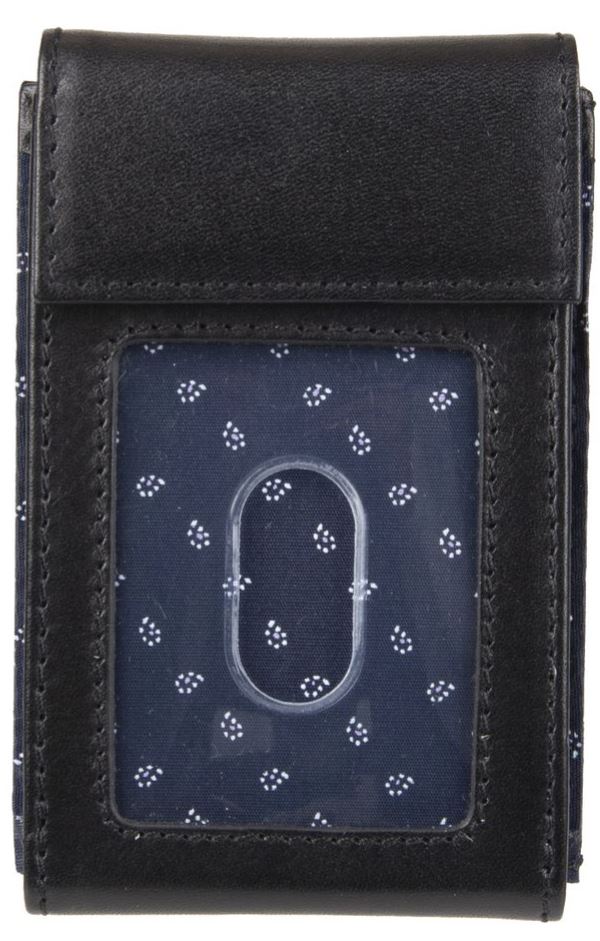 RFID Gusseted Wide Front Pocket Wallet, , hi-res#color_black