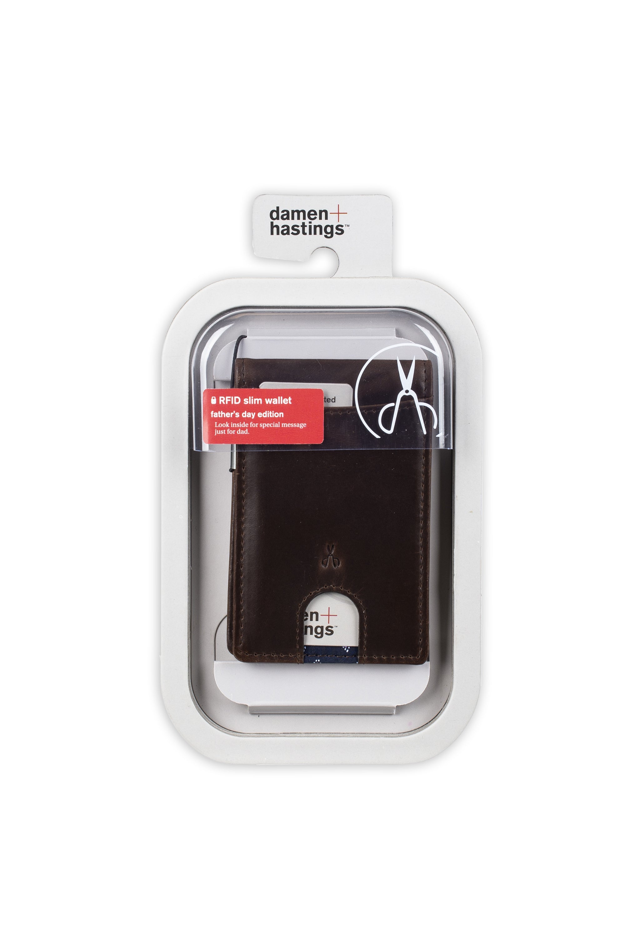 RFID Bifold Wallet with Removable Money Clip - Best Dad Ever Engraving, , hi-res