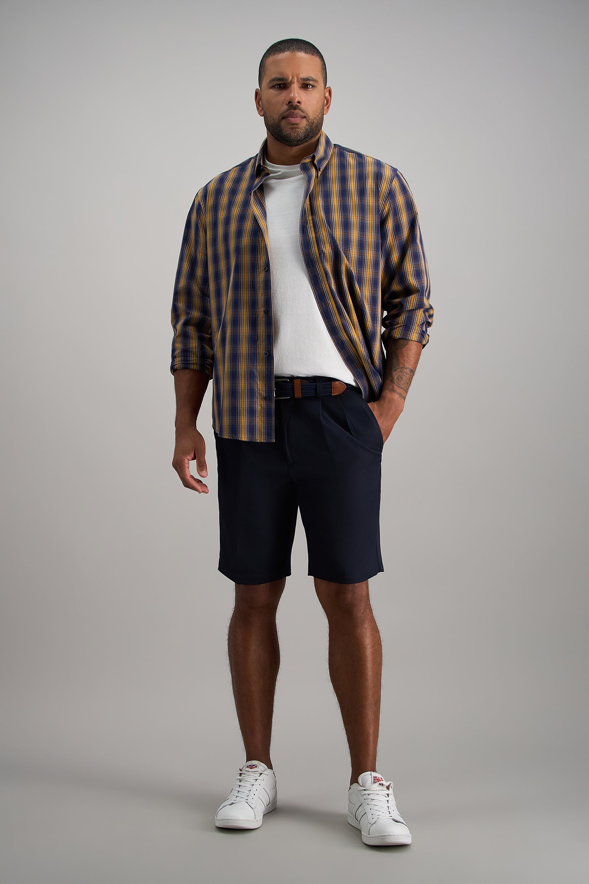 Cool 18® Shortsㅤ - Haggar.com#color_navy
