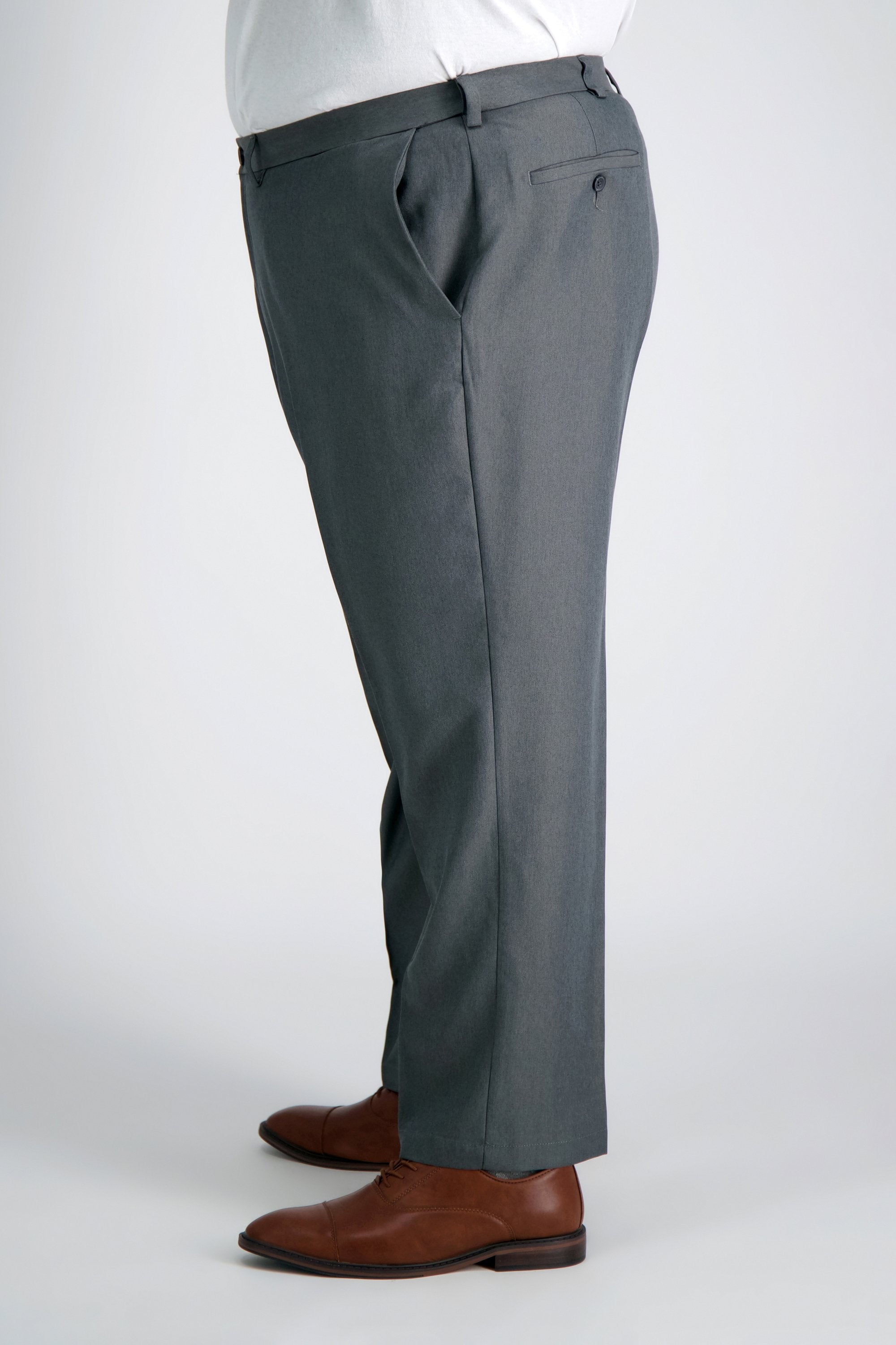 Big & Tall Cool 18® Heather Solid Pant, , hi-res