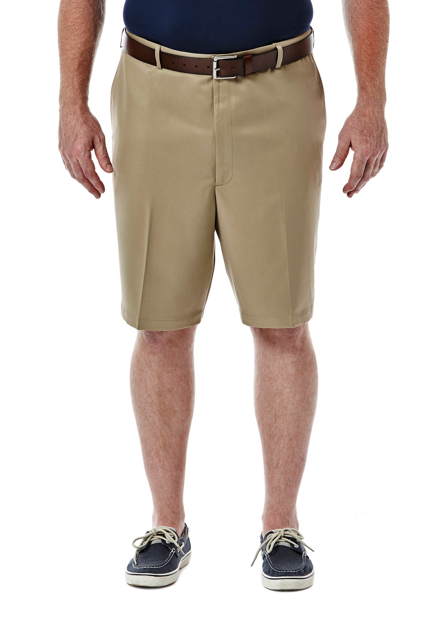 BIG & TALL Cool 18® Shorts, , hi-res#color_british khaki