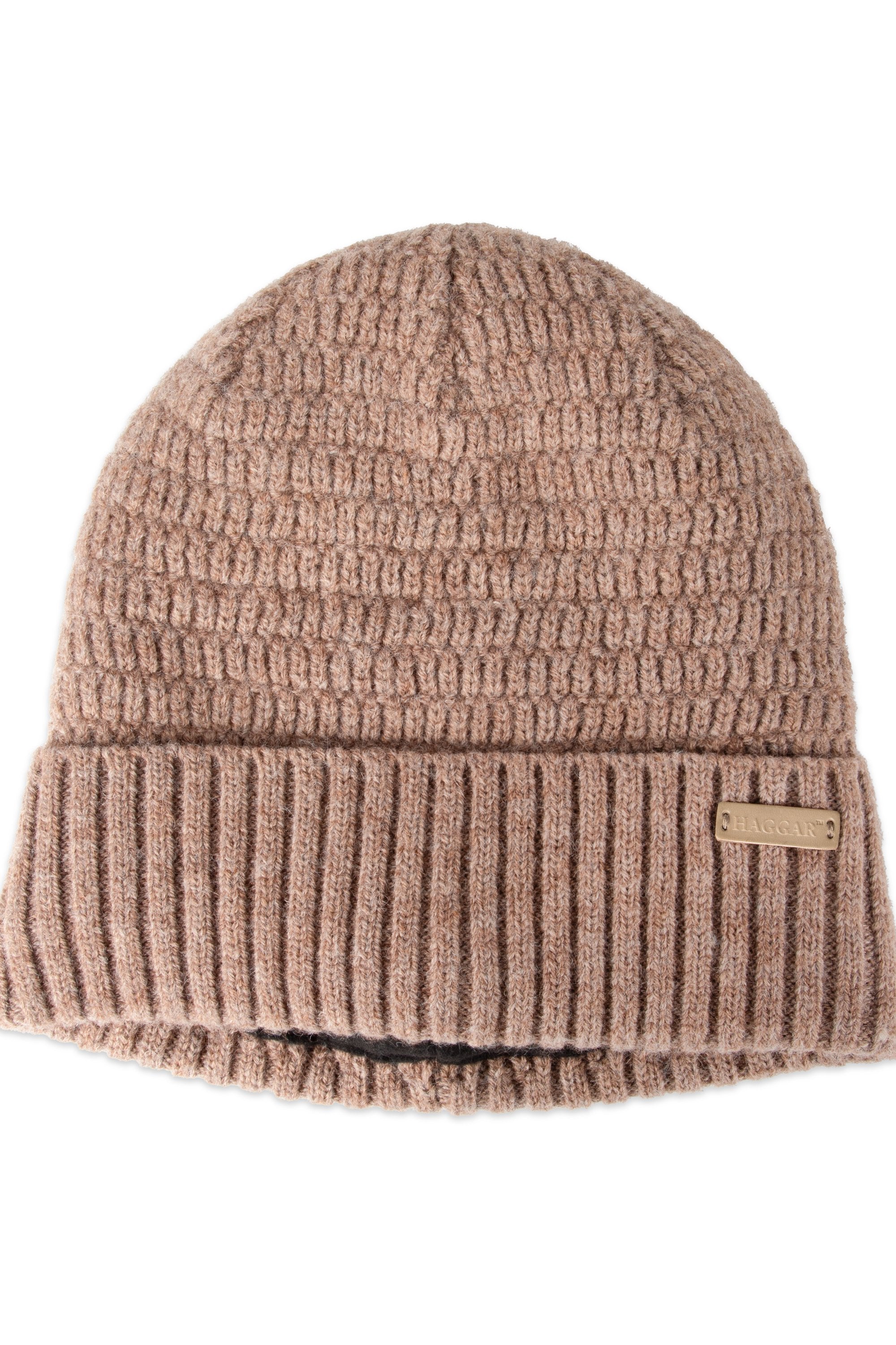Heathered Micro Cable Crown Beanie, , hi-res