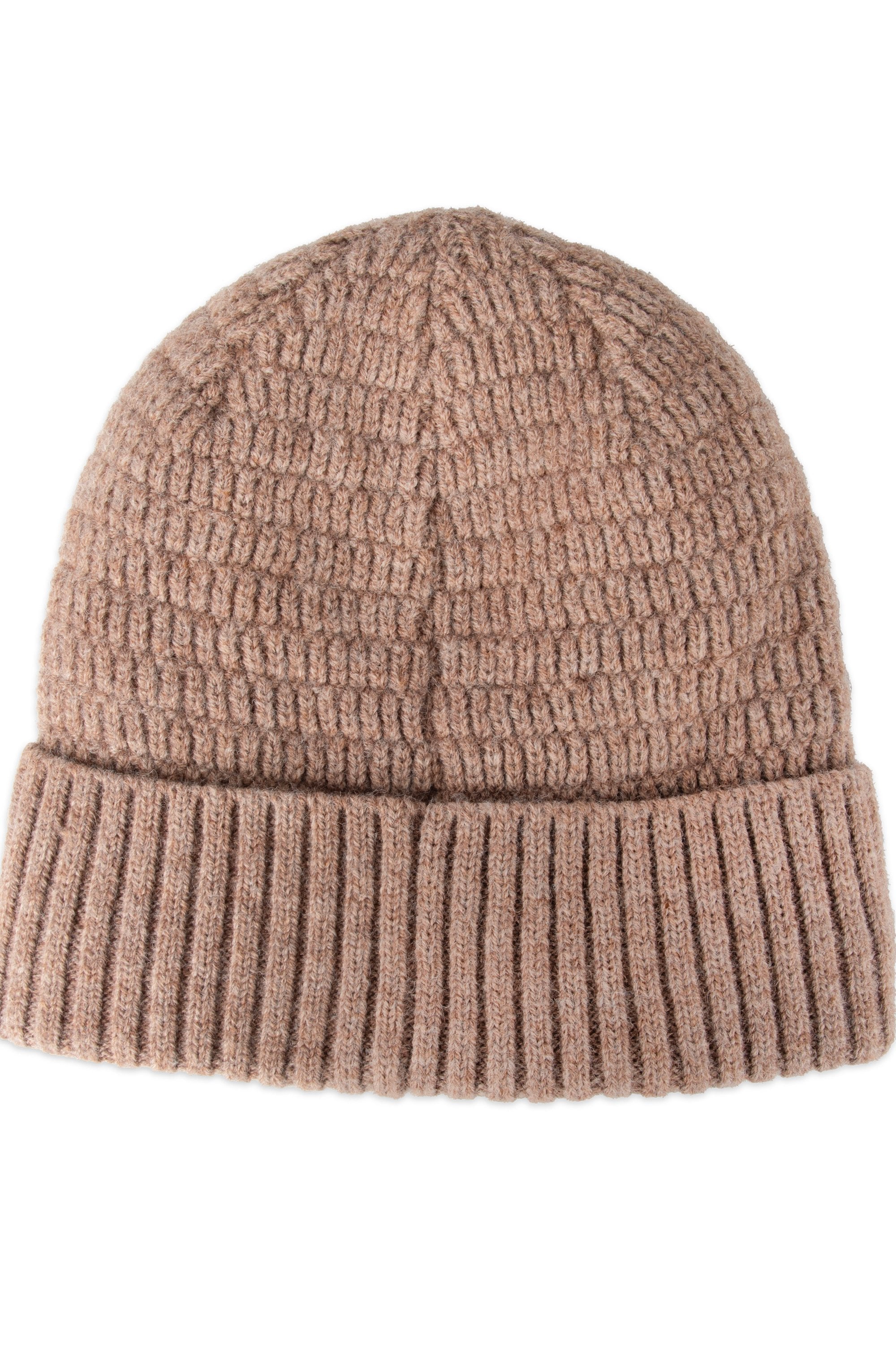 Heathered Micro Cable Crown Beanie, , hi-res
