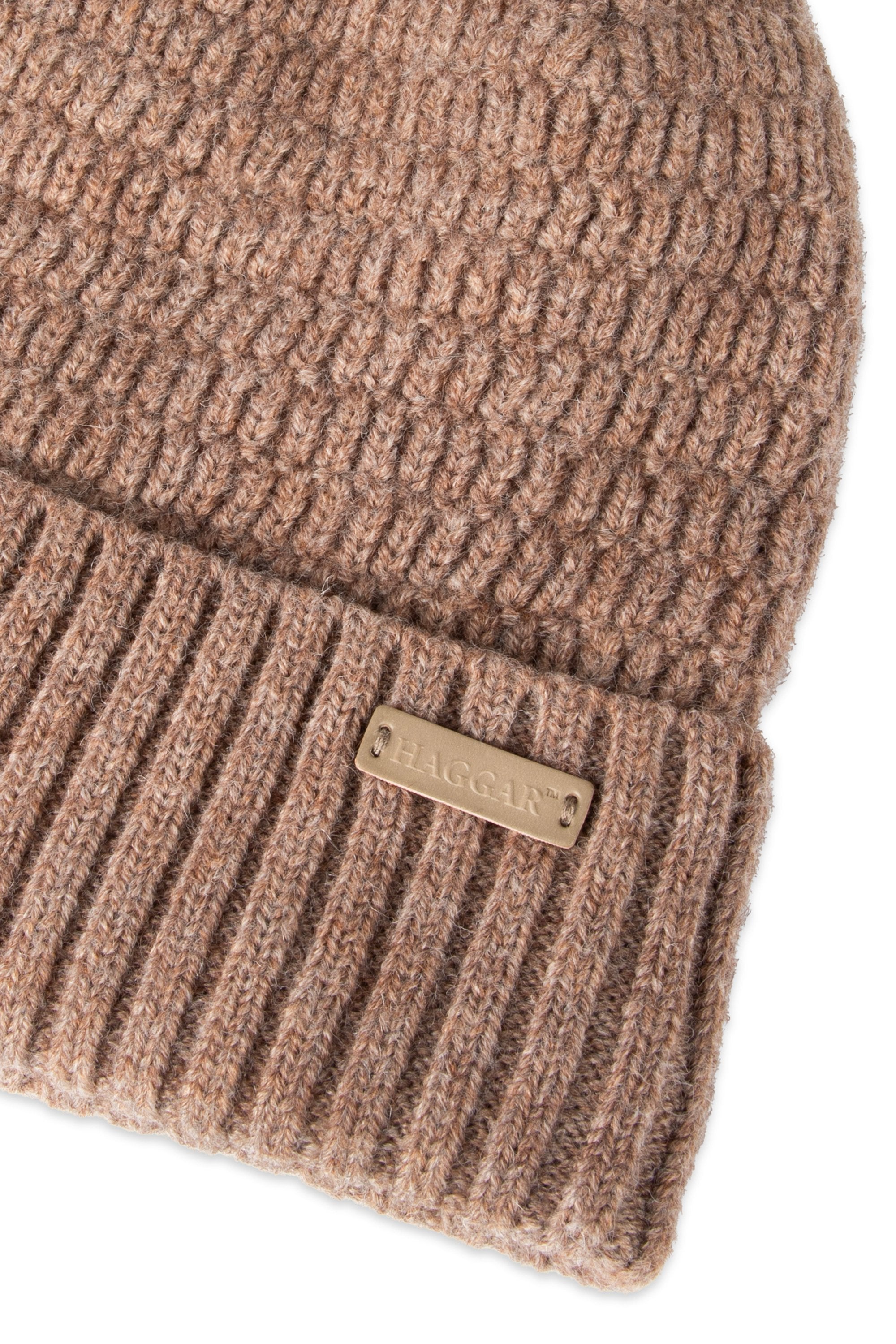 Heathered Micro Cable Crown Beanie, , hi-res
