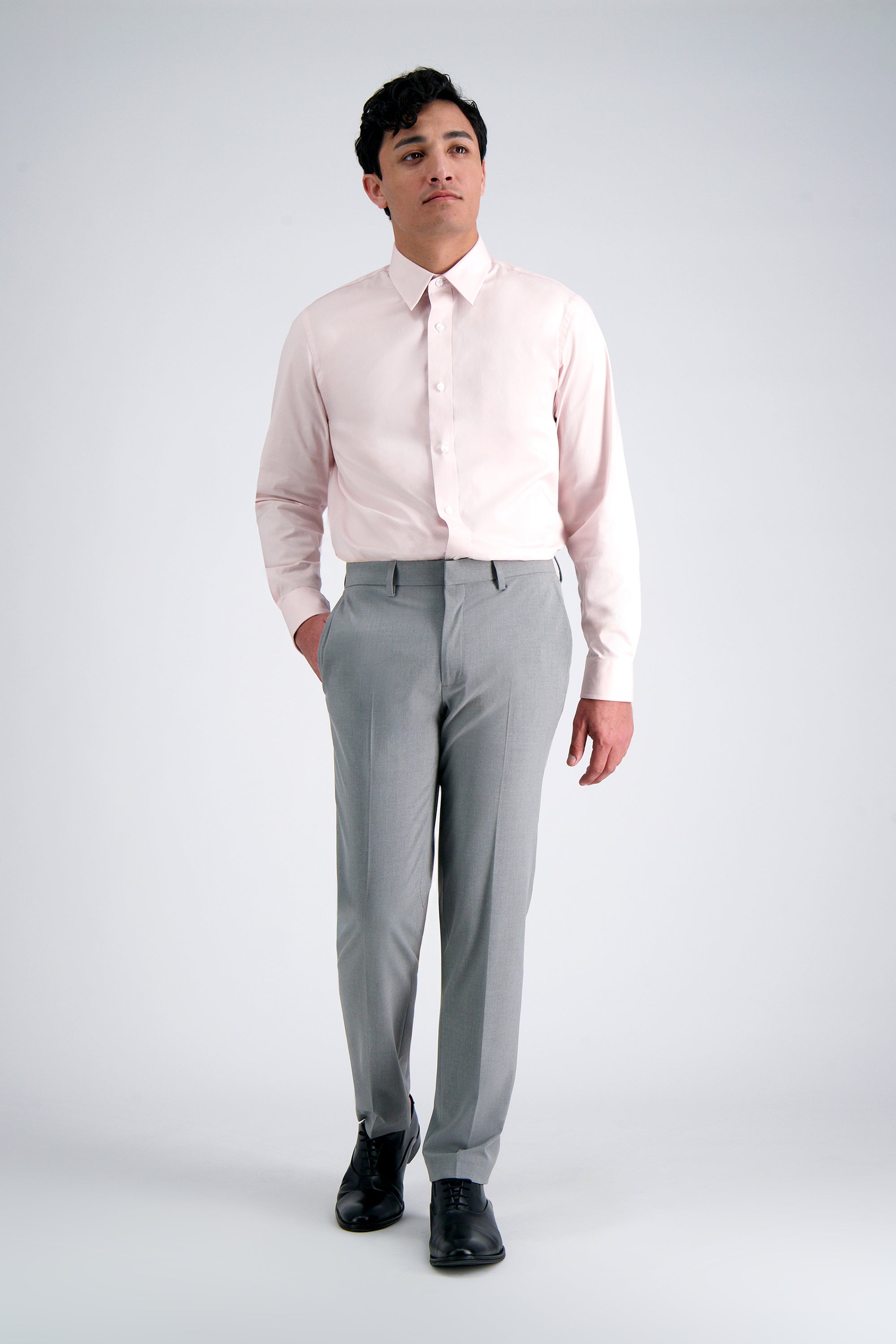 Premium Comfort Dress Shirt - Pink, , hi-res