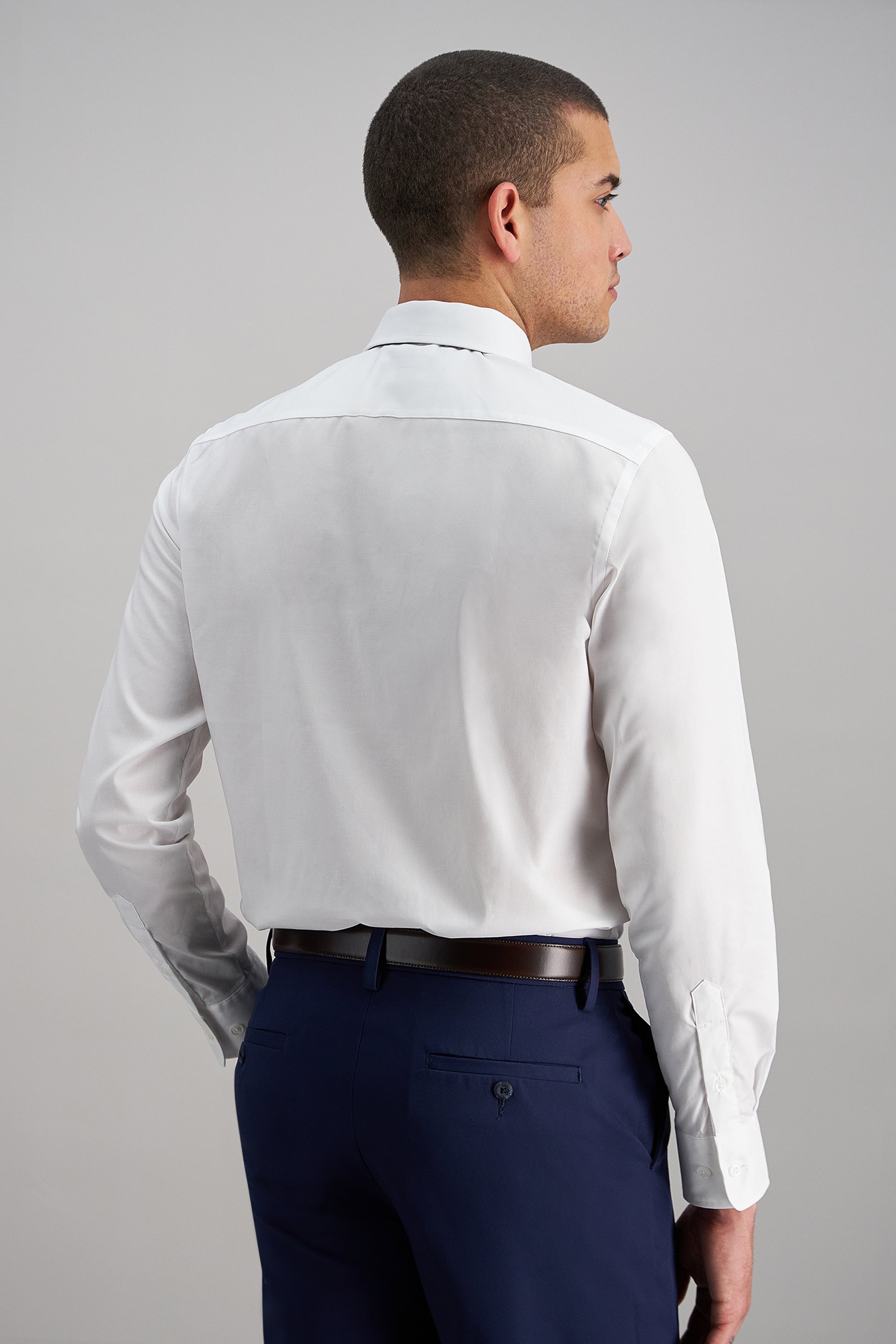 Premium Comfort Dress Shirt - White, , hi-res