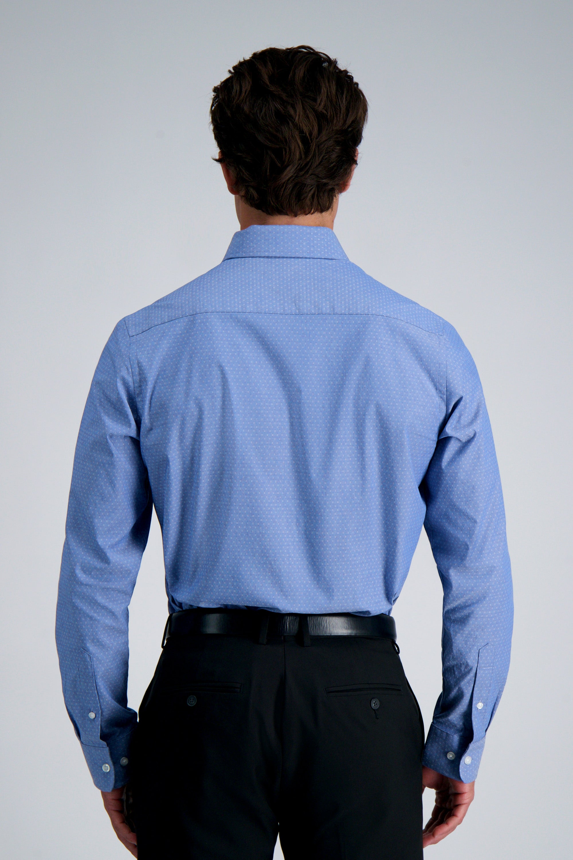 Premium Comfort Dress Shirt - Blue Dobby, , hi-res