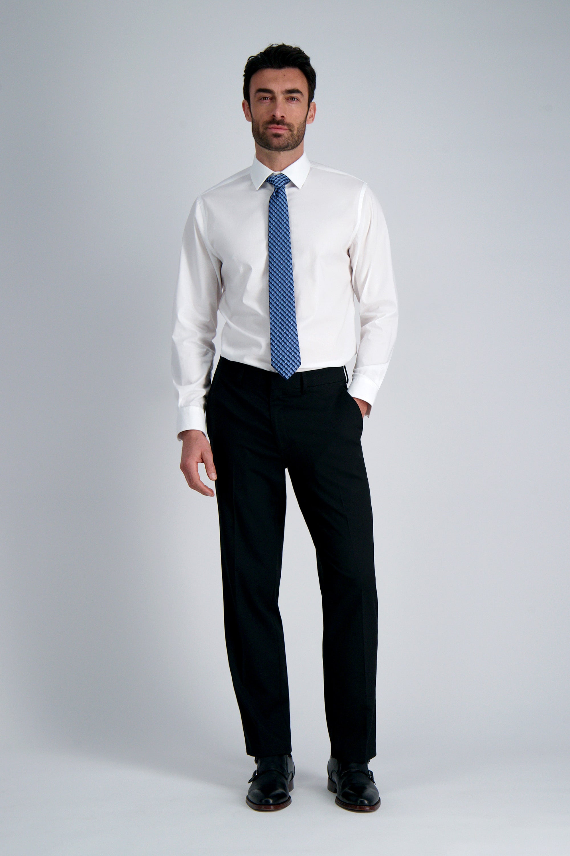 Premium Comfort Dress Shirt - White, , hi-res