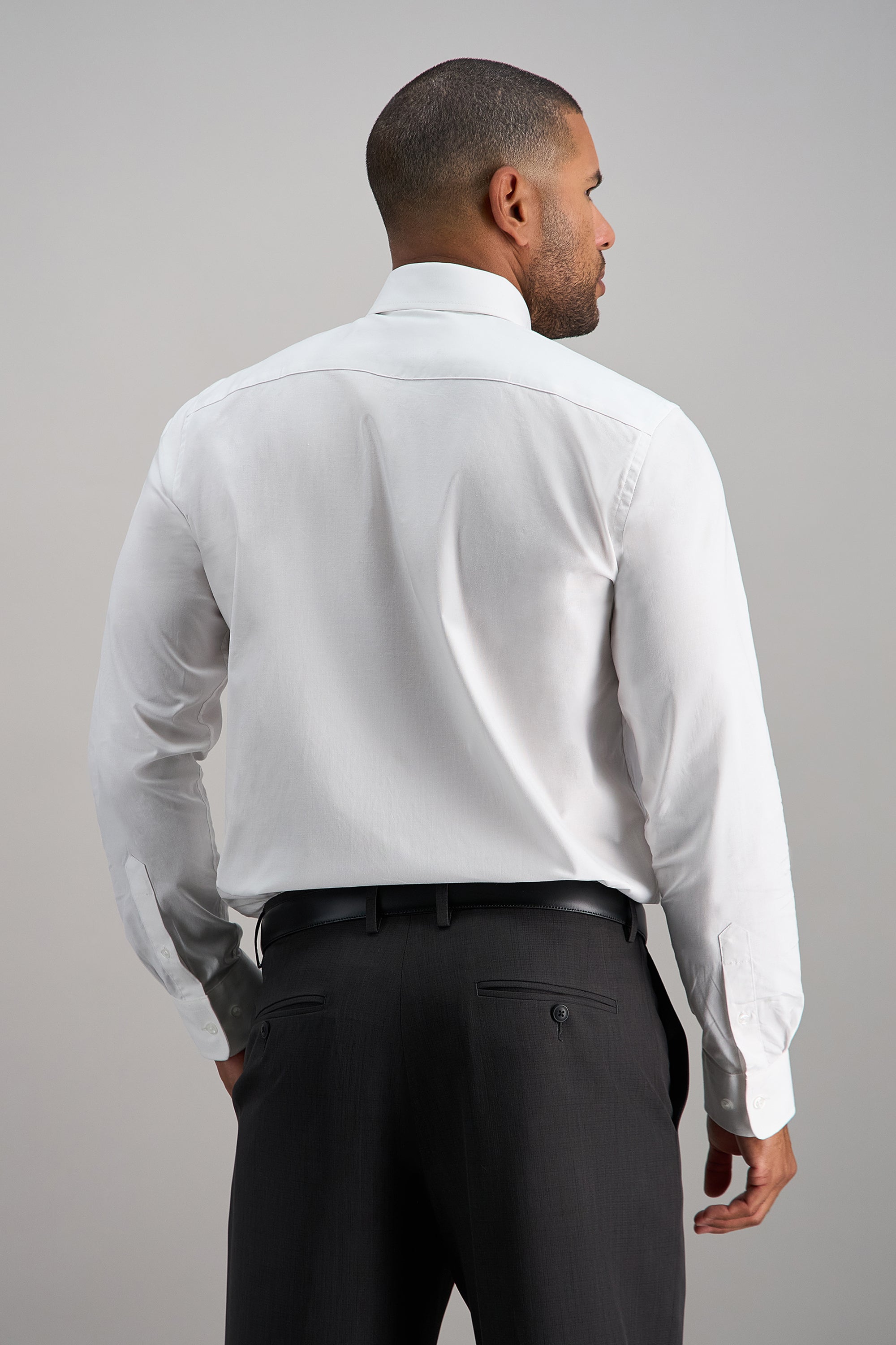 Premium Comfort Dress Shirt - White - Haggar.com