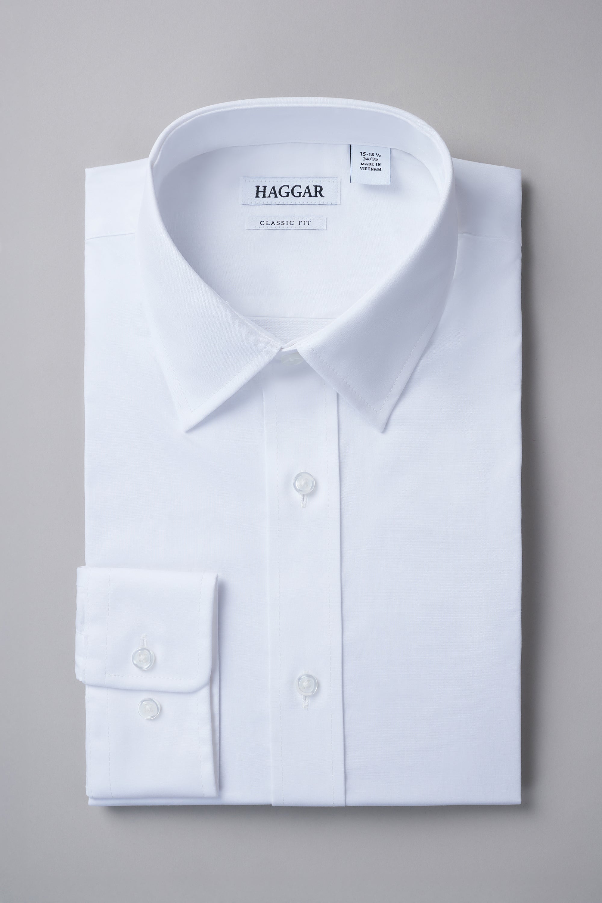 Haggar Men's Premium Comfort Classic Fit Dress Shirt