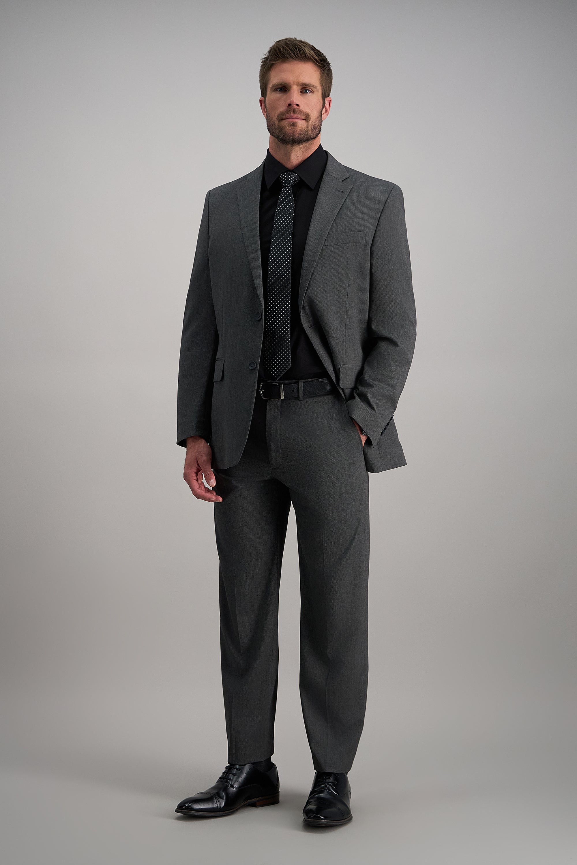 Premium Comfort Dress Shirt - Black - Haggar.com