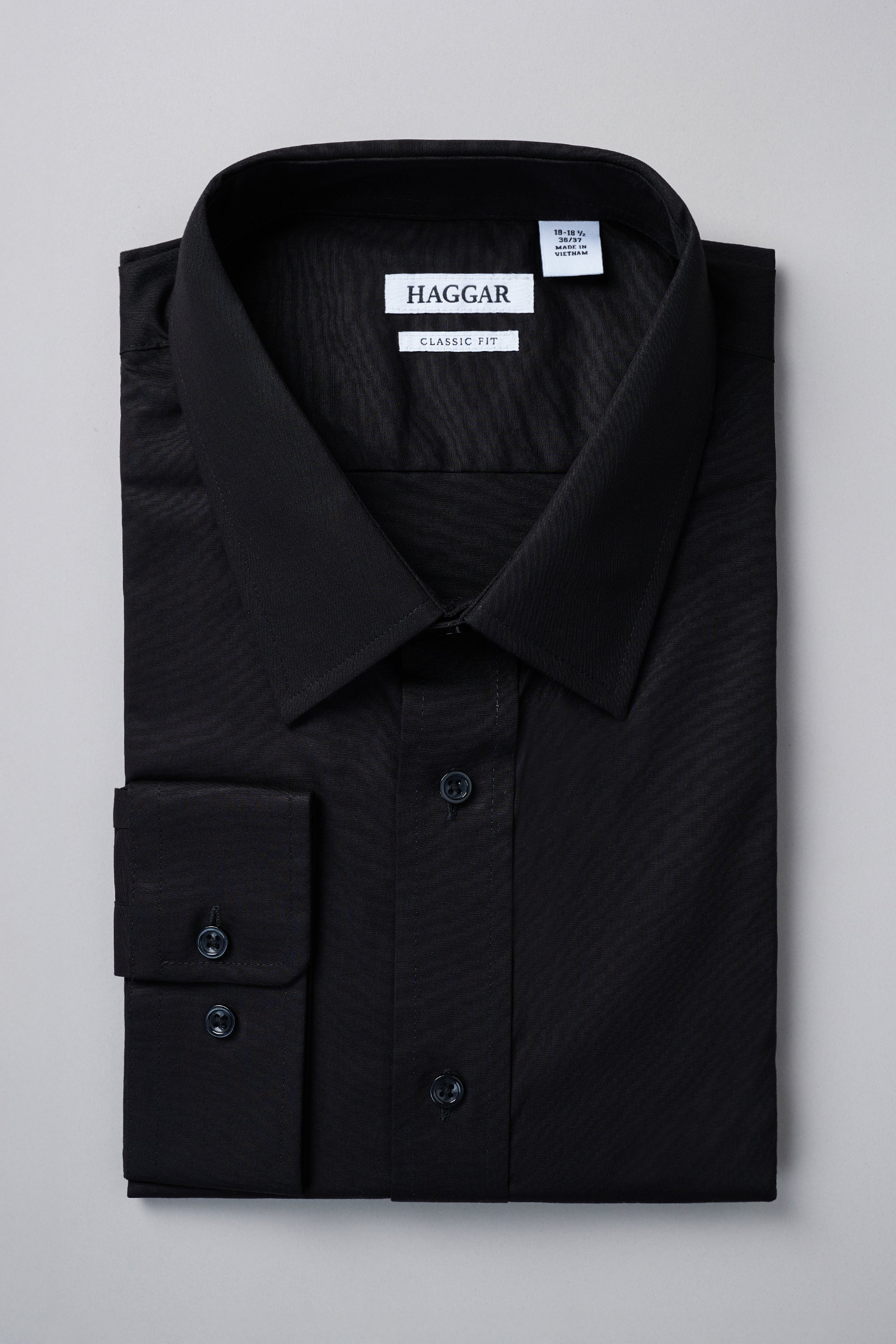 Premium Comfort Dress Shirt - Black - Haggar.com