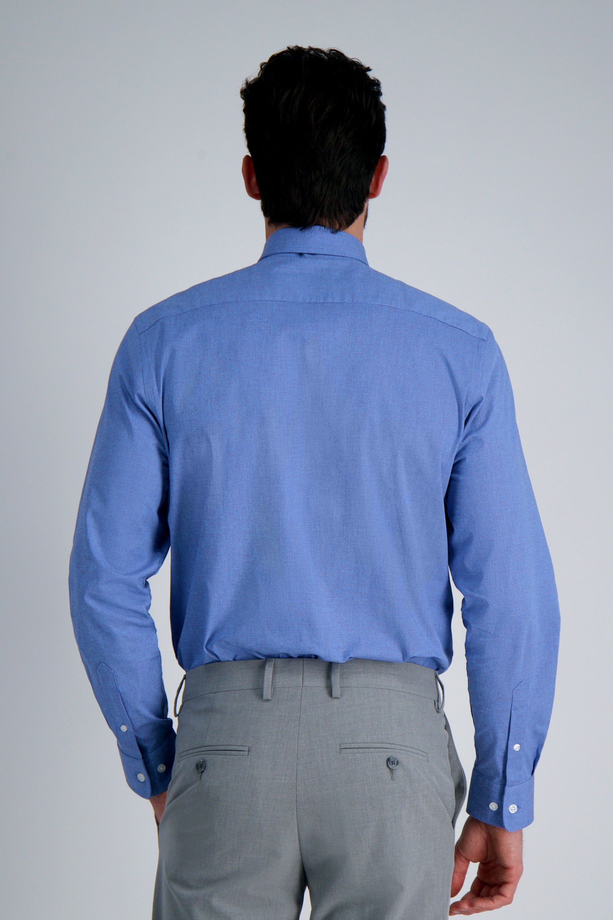 Premium Comfort Dress Shirt - Blue Dobby, , hi-res