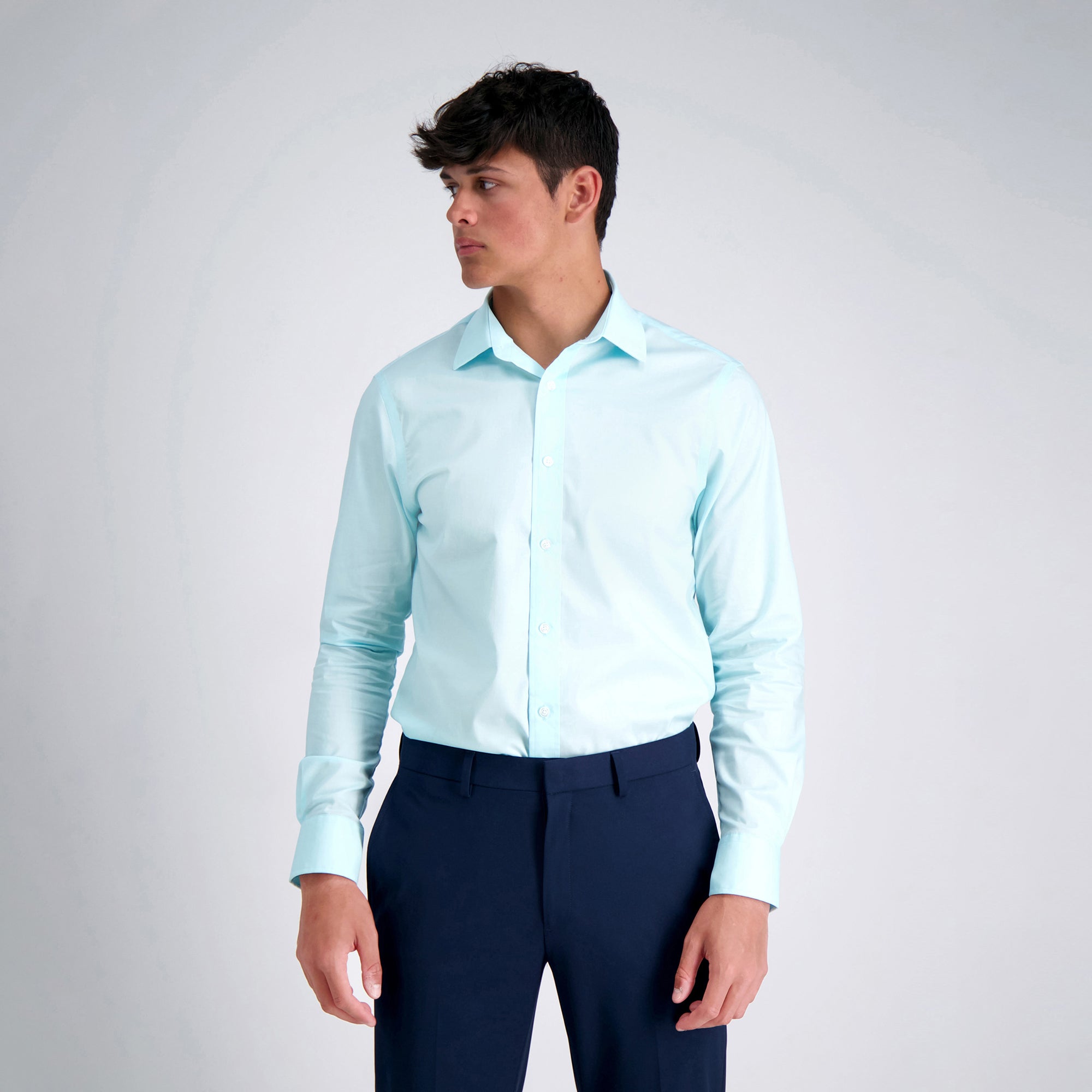 Performance Seafoam Dress Shirt, , hi-res