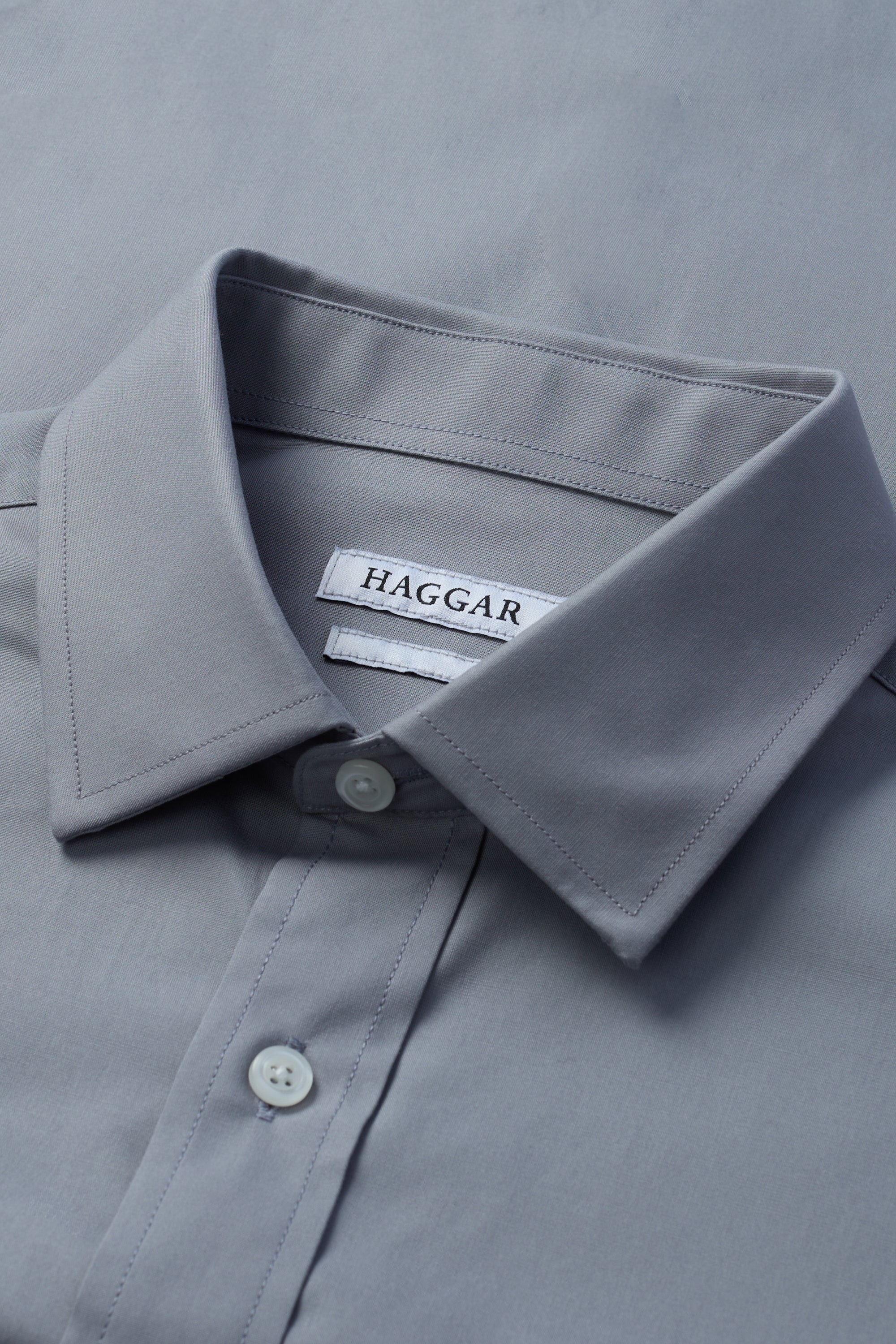 Premium Comfort Big Dress Shirt - Charcoal, , hi-res