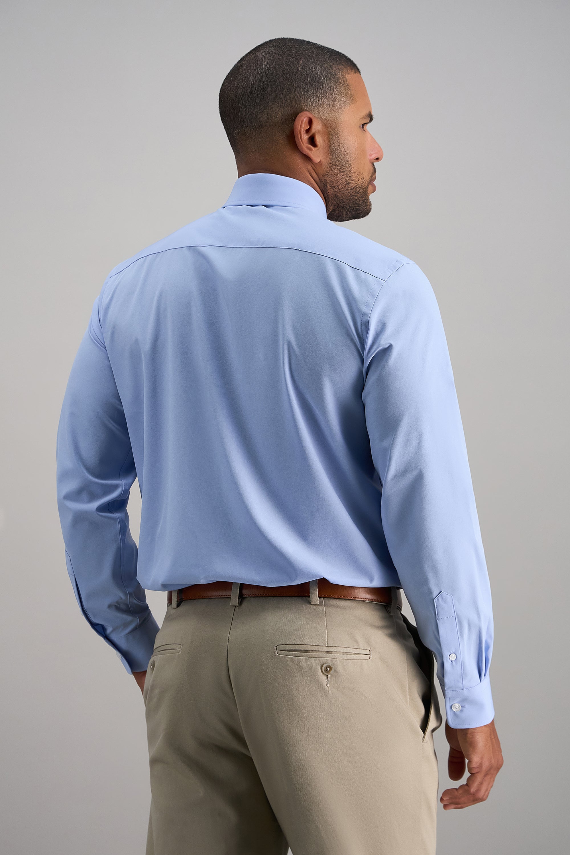 Smart Wash® Dress Shirt - Blue - Haggar.com