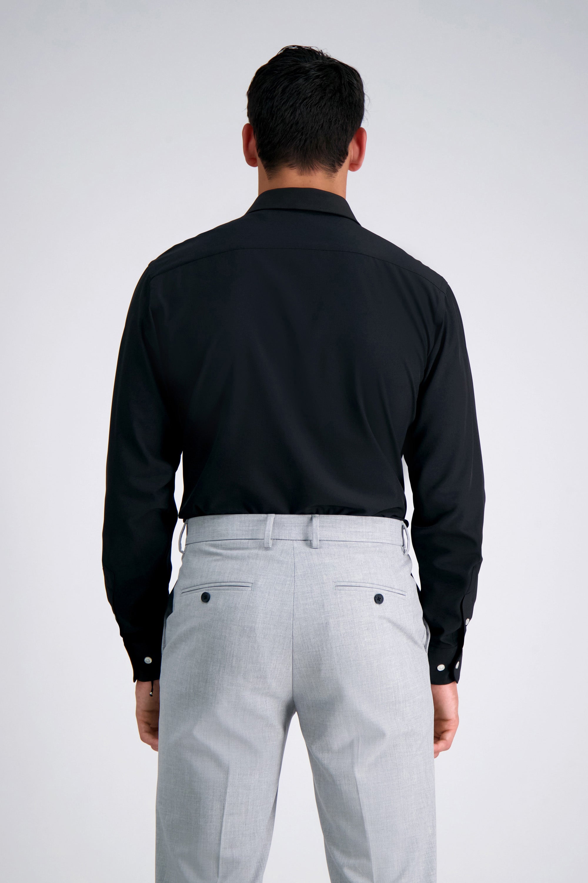 Smart Wash® Dress Shirt - Black