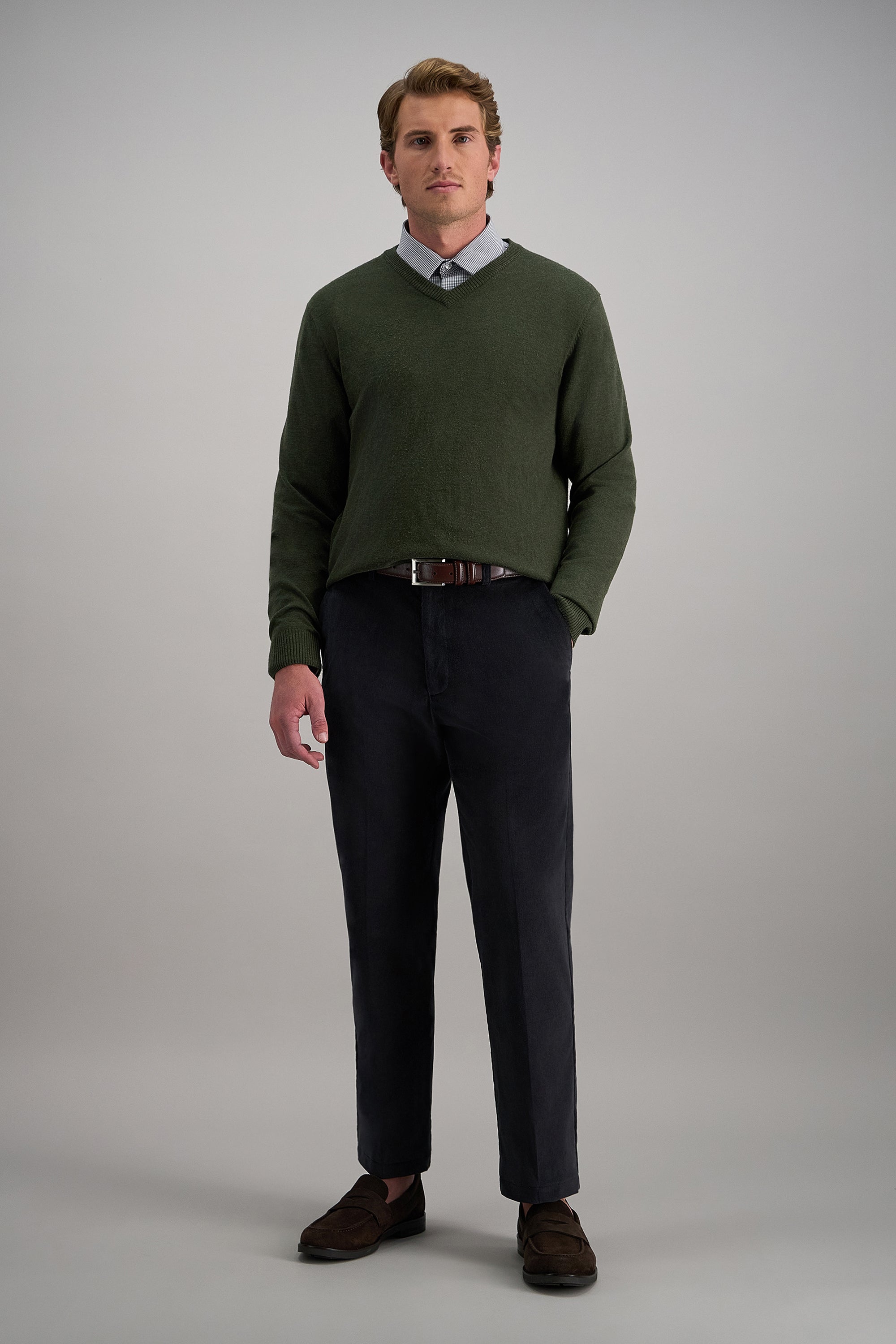 Stretch Corduroy Pant - Haggar.com