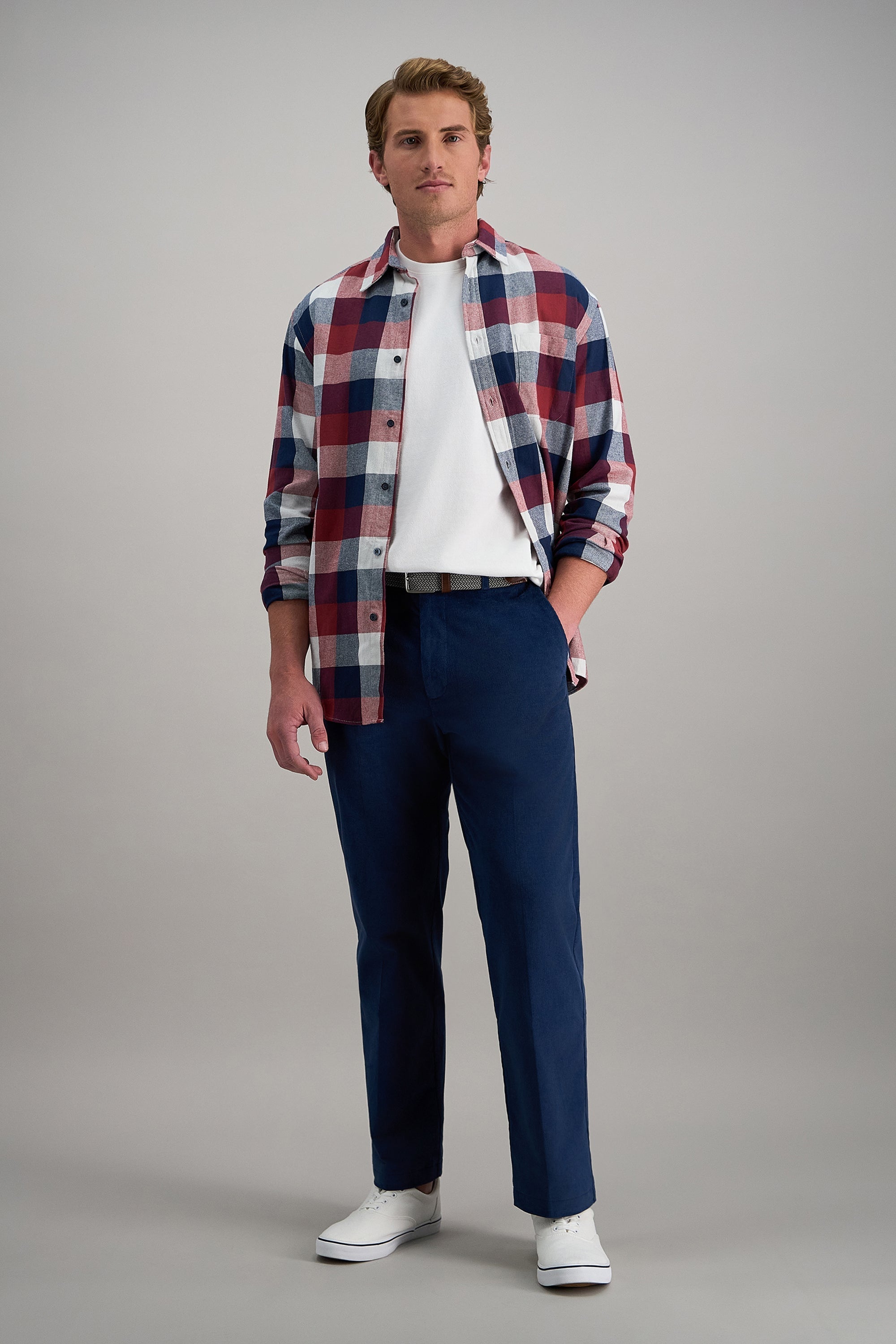 Stretch Corduroy Pant - Haggar.com