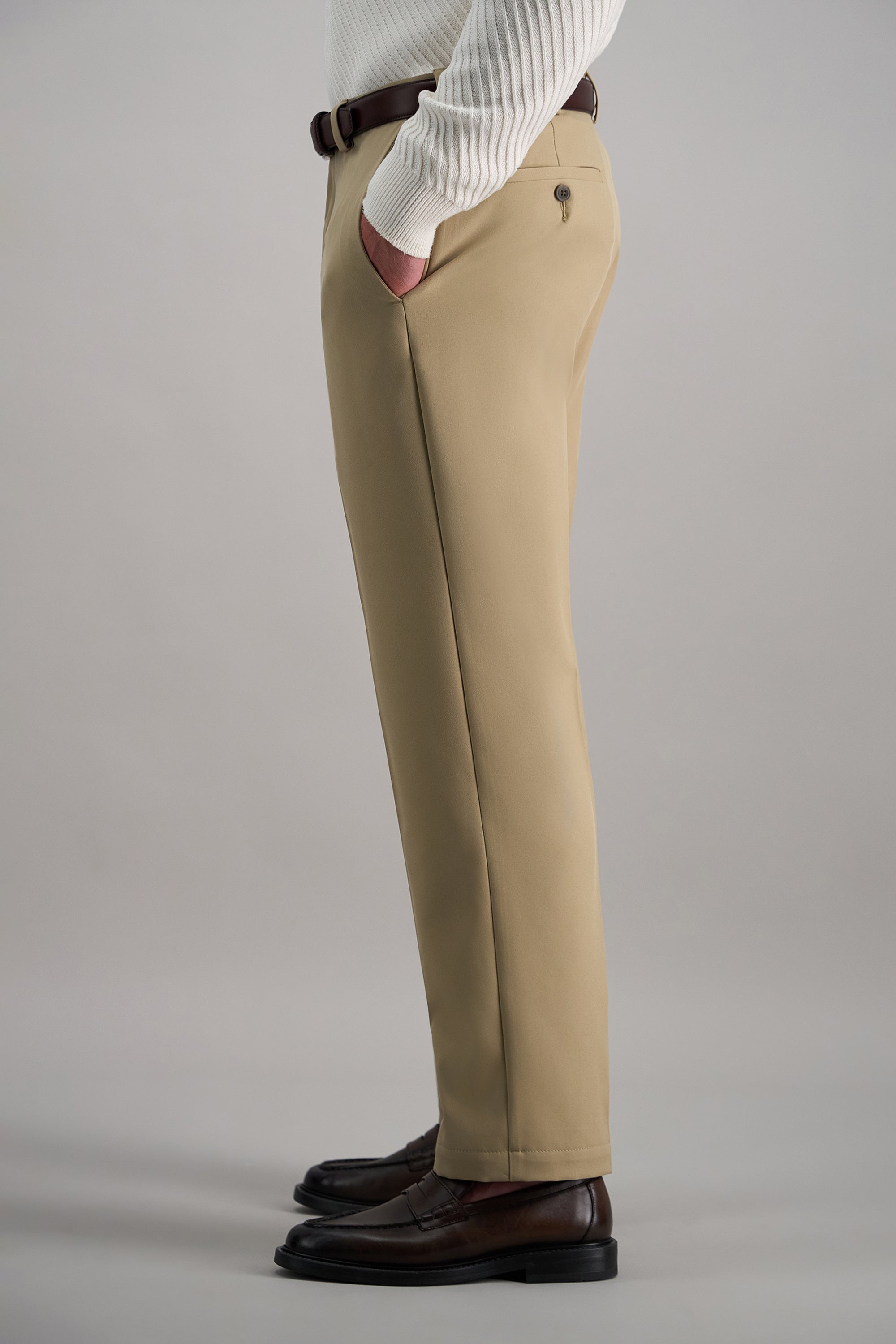 Cool 18® Pro Pant - Khaki - Haggar.com#color_khaki