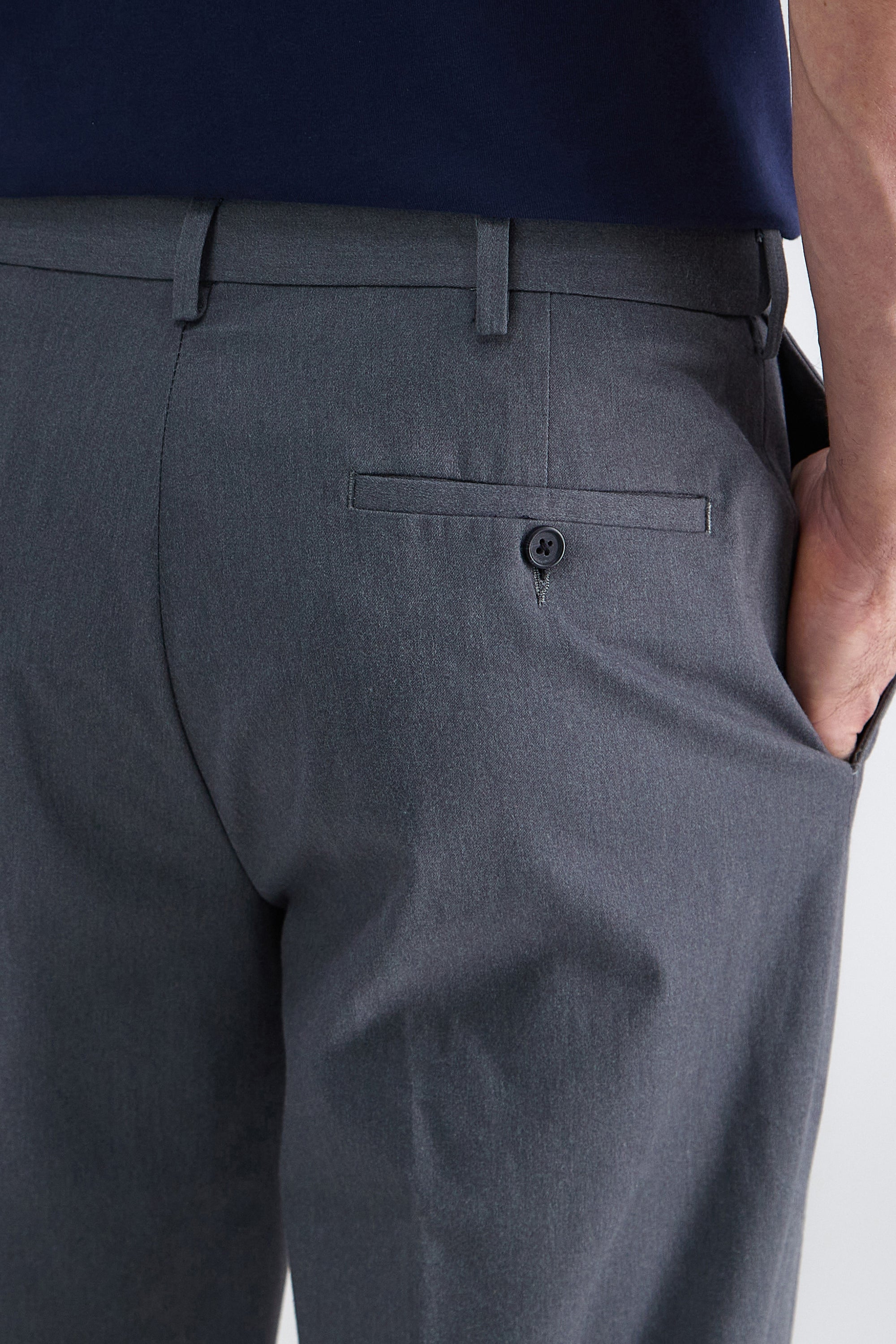 Premium No Iron Khaki Heather , , hi-res