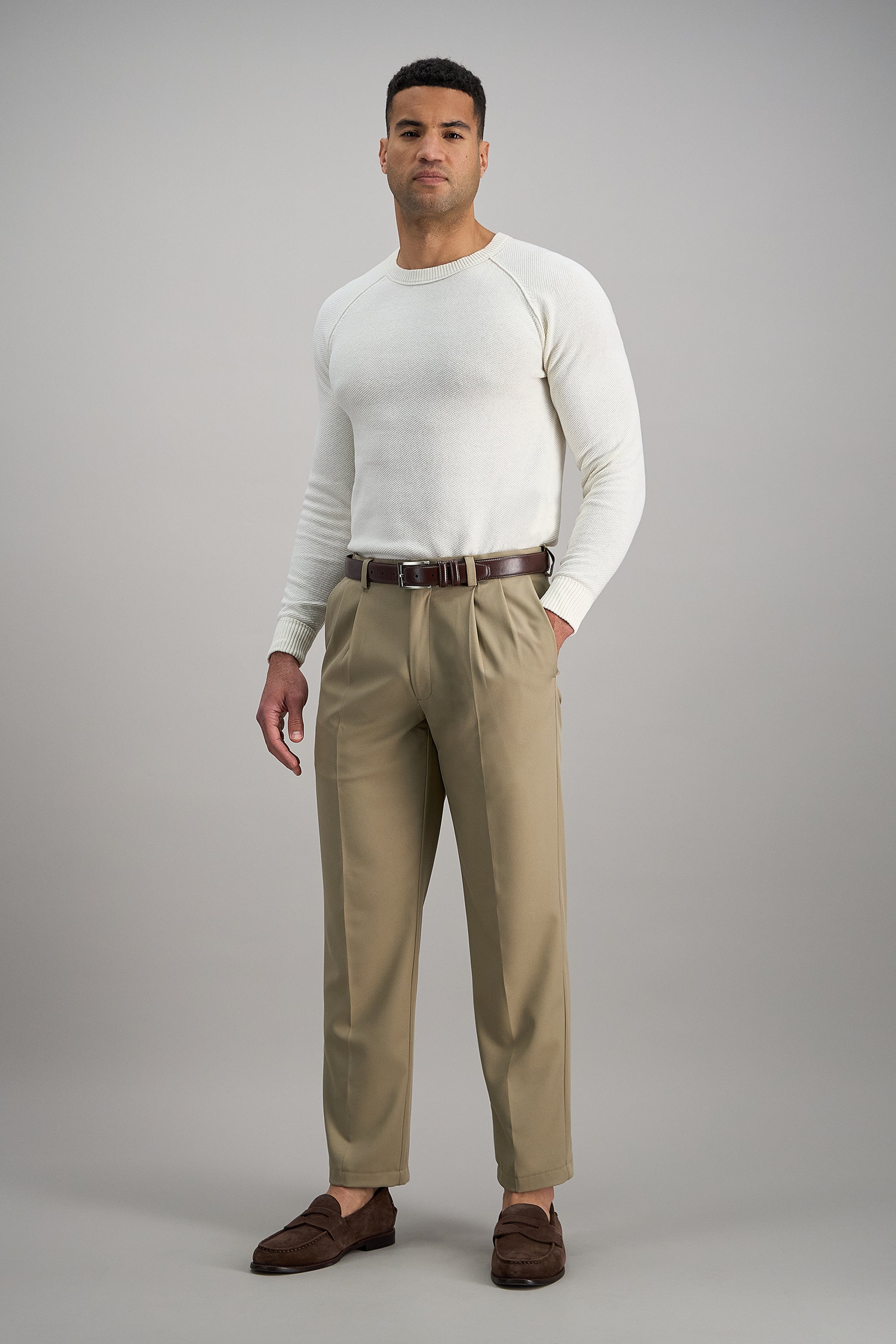Cool 18® Pro Pant - Tan - Haggar.com