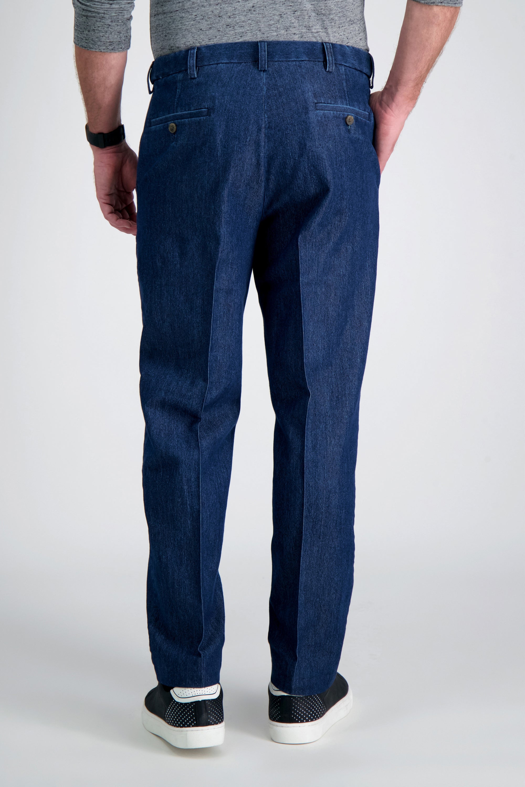 Stretch Denim Trouser, , hi-res