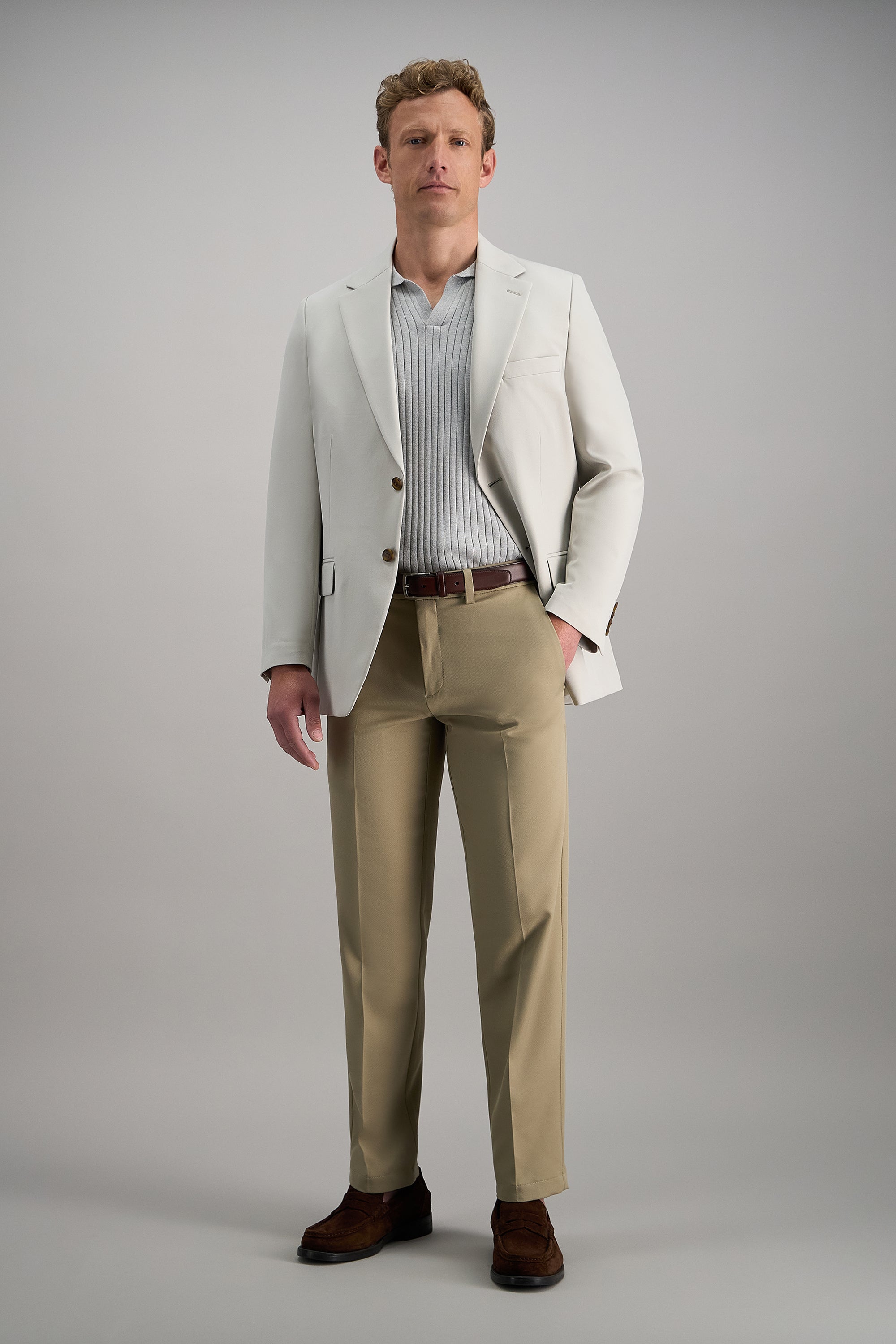 Cool 18® Pro Pant - Tan - Haggar.com