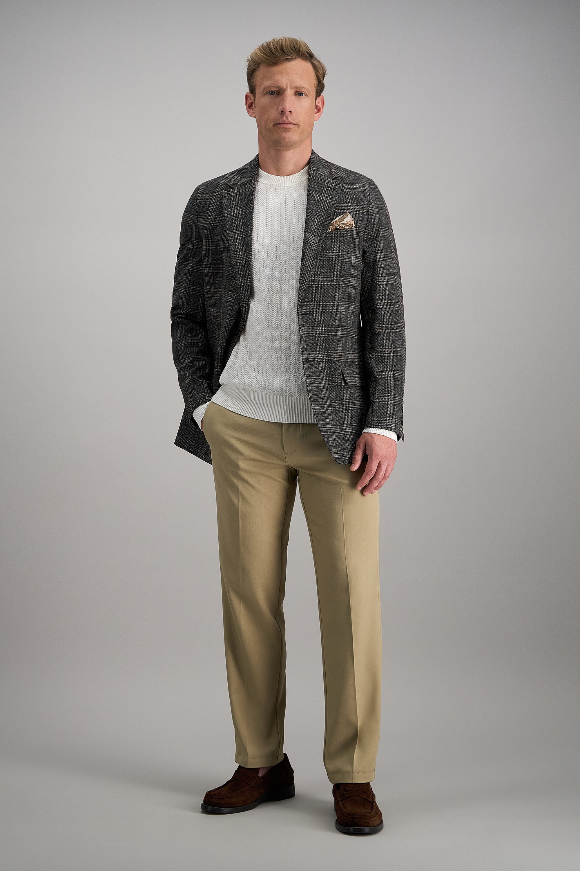 Cool 18® Pro Pant - Khaki - Haggar.com