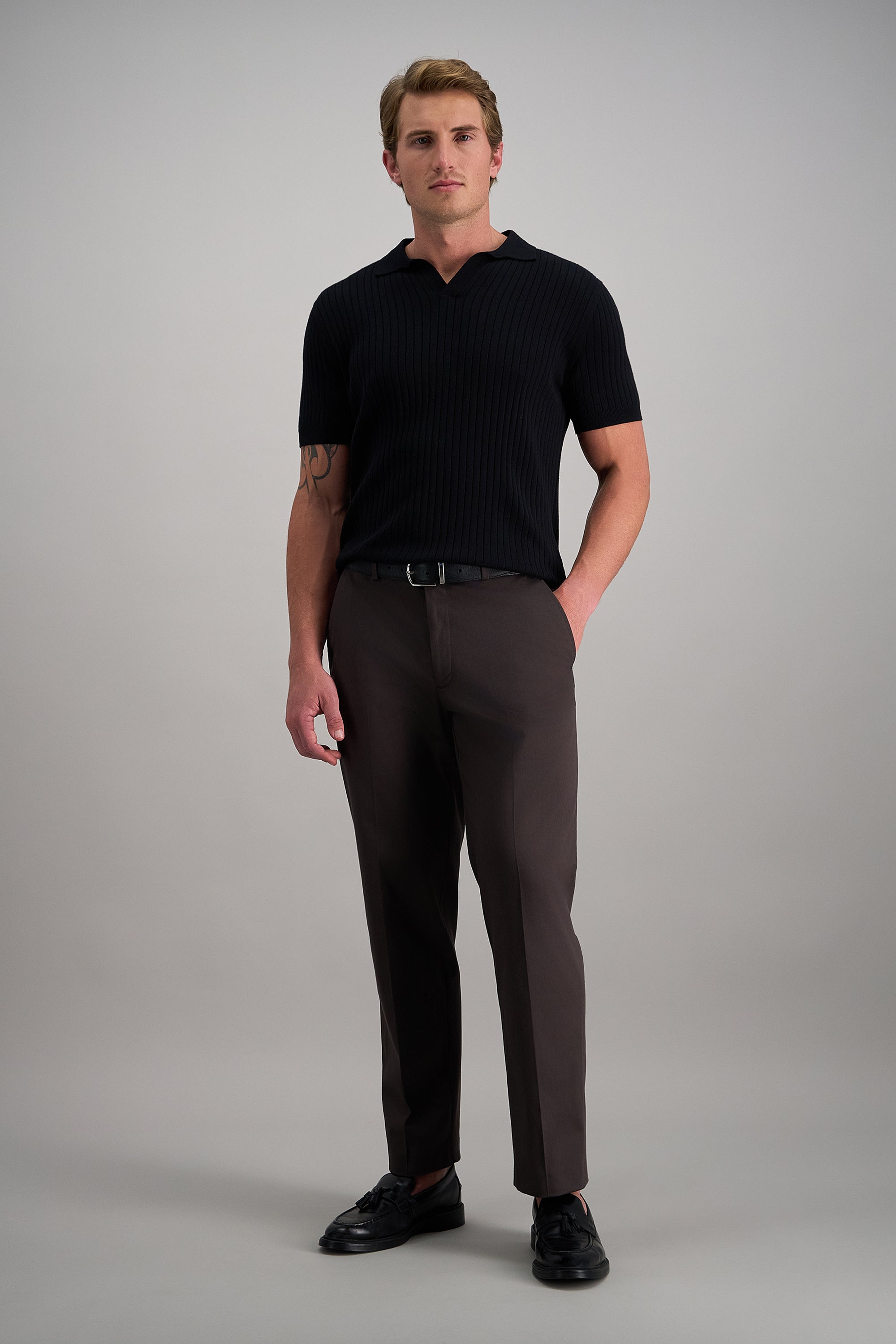 Iron Free Premium Khaki