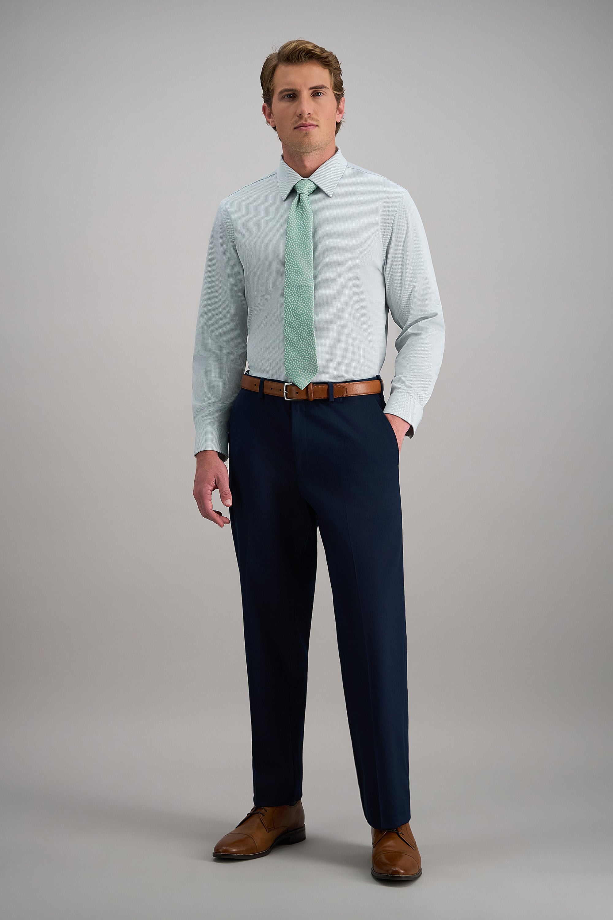 Iron Free Premium Khaki