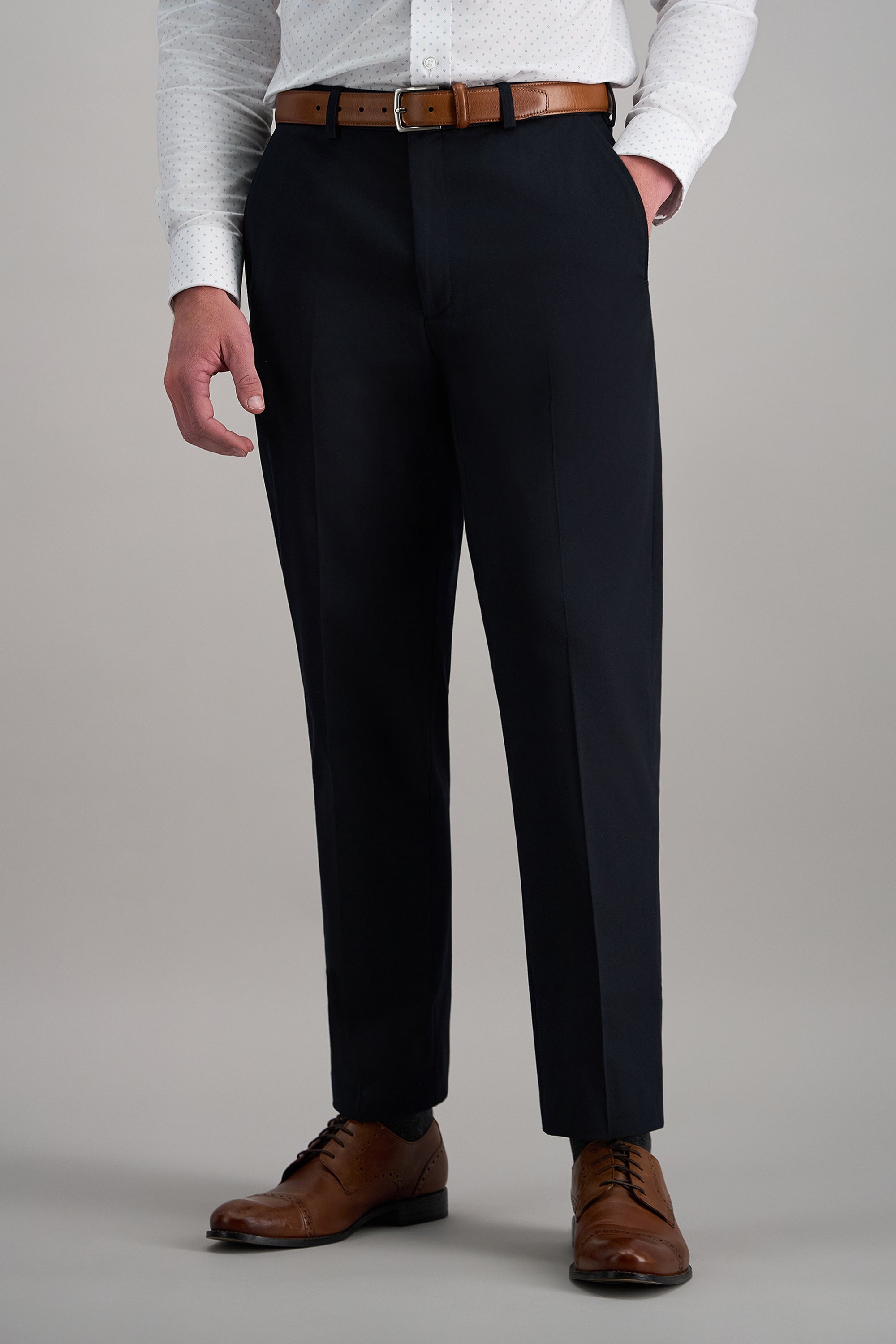 Wrinkle Free Performance Khaki Pant - Haggar.com