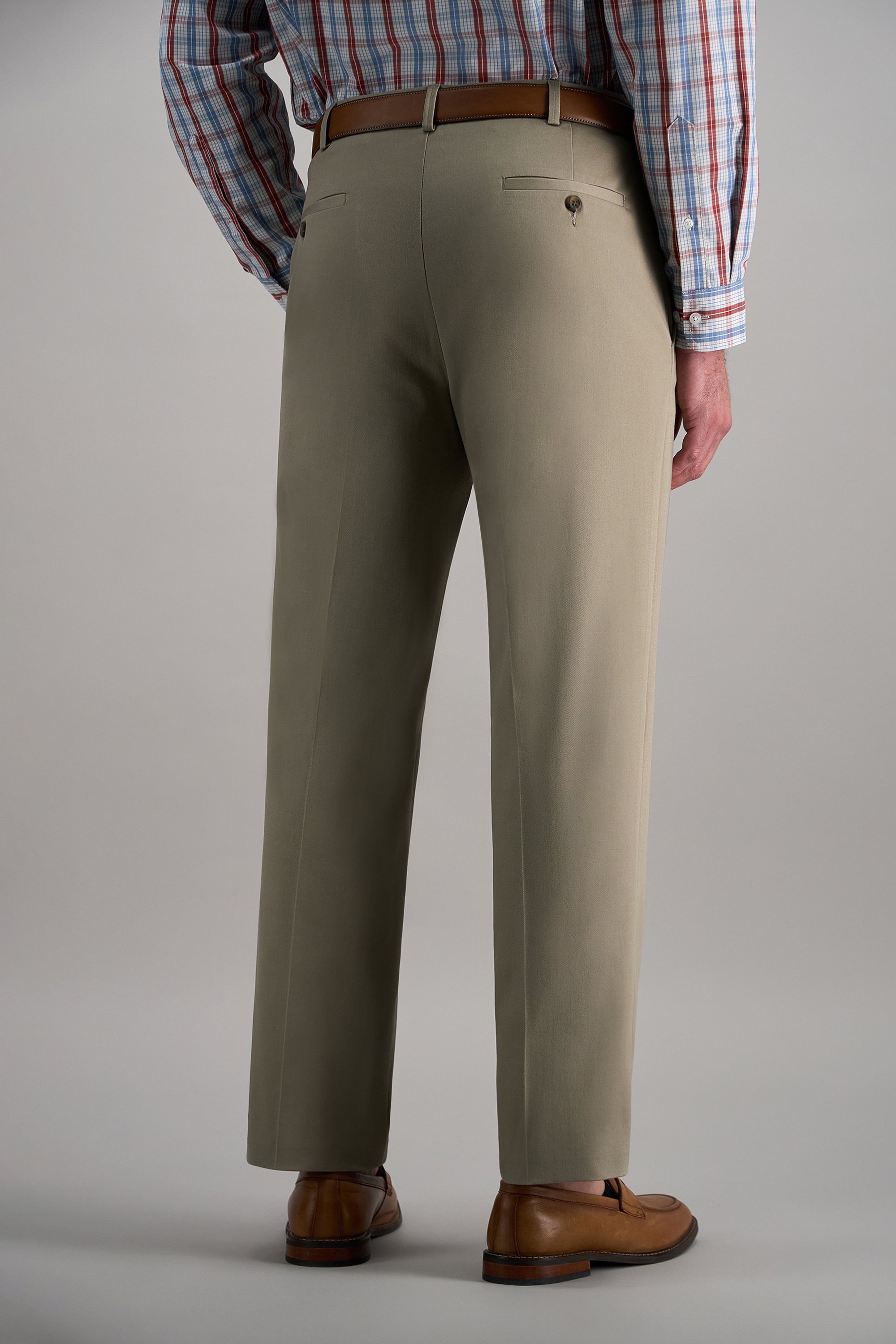 Wrinkle Free Performance Khaki Pant - Haggar.com