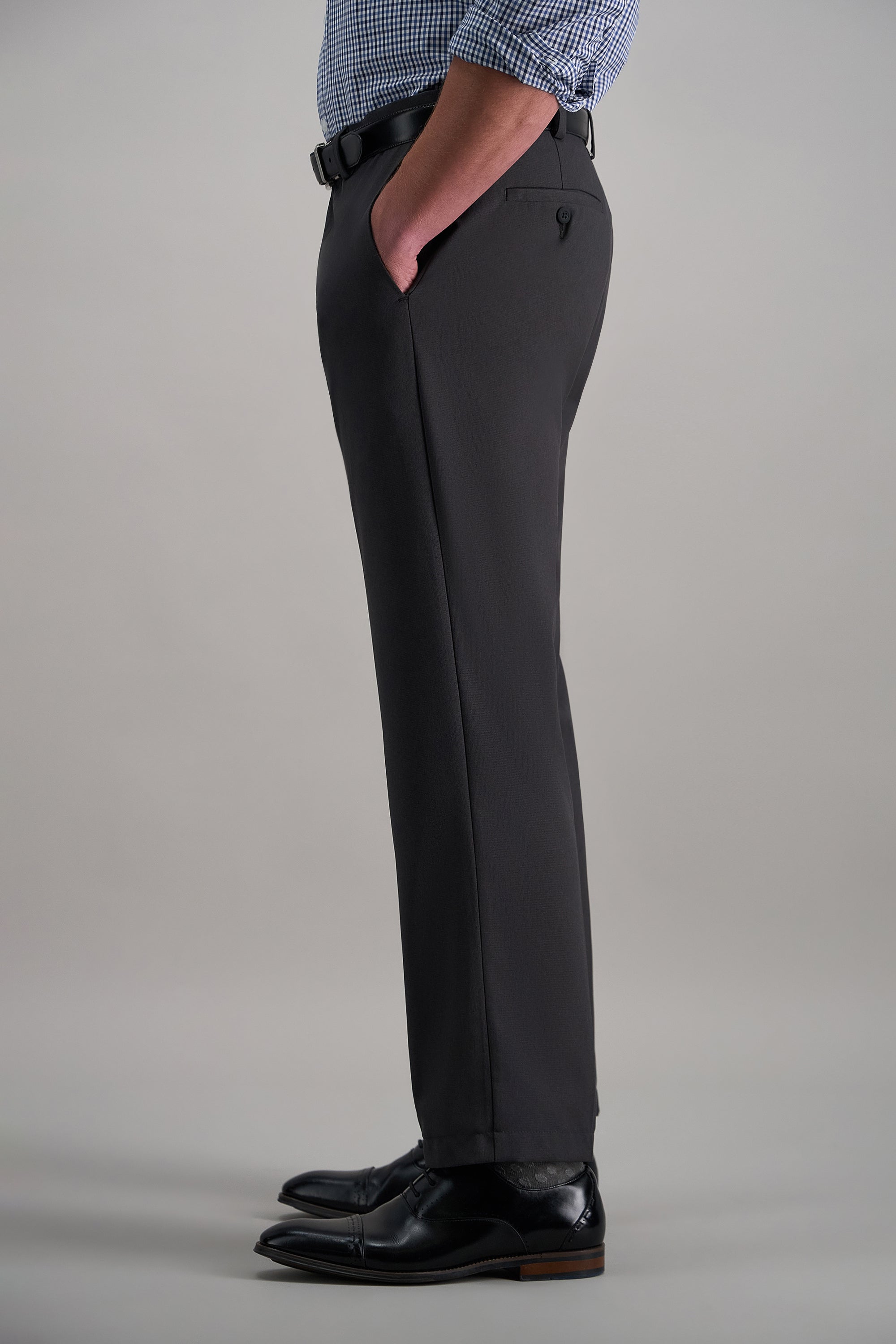 Cool Right® Performance Flex Pant - Haggar.com#color_charcoal heather
