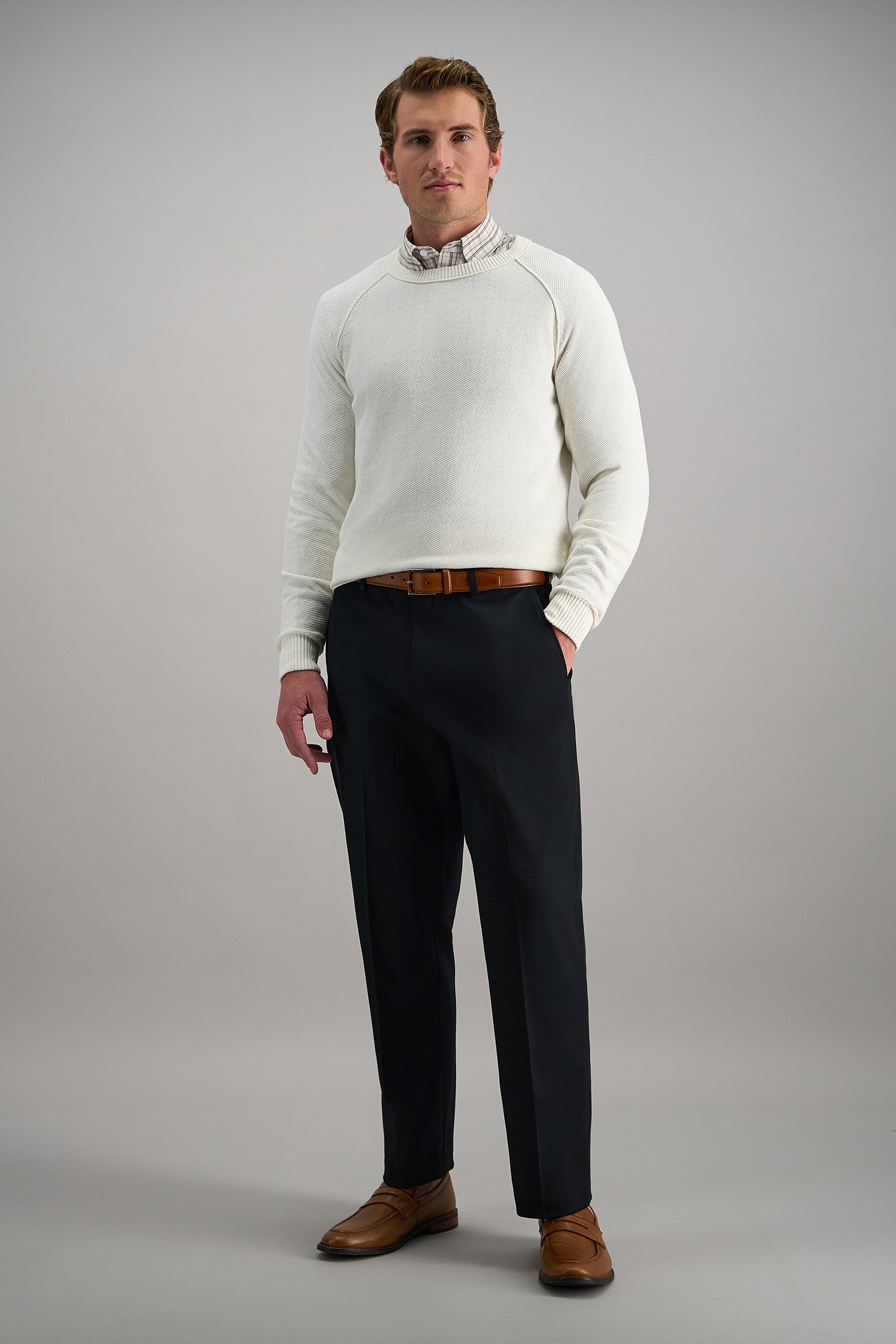 Premium No Iron Khaki