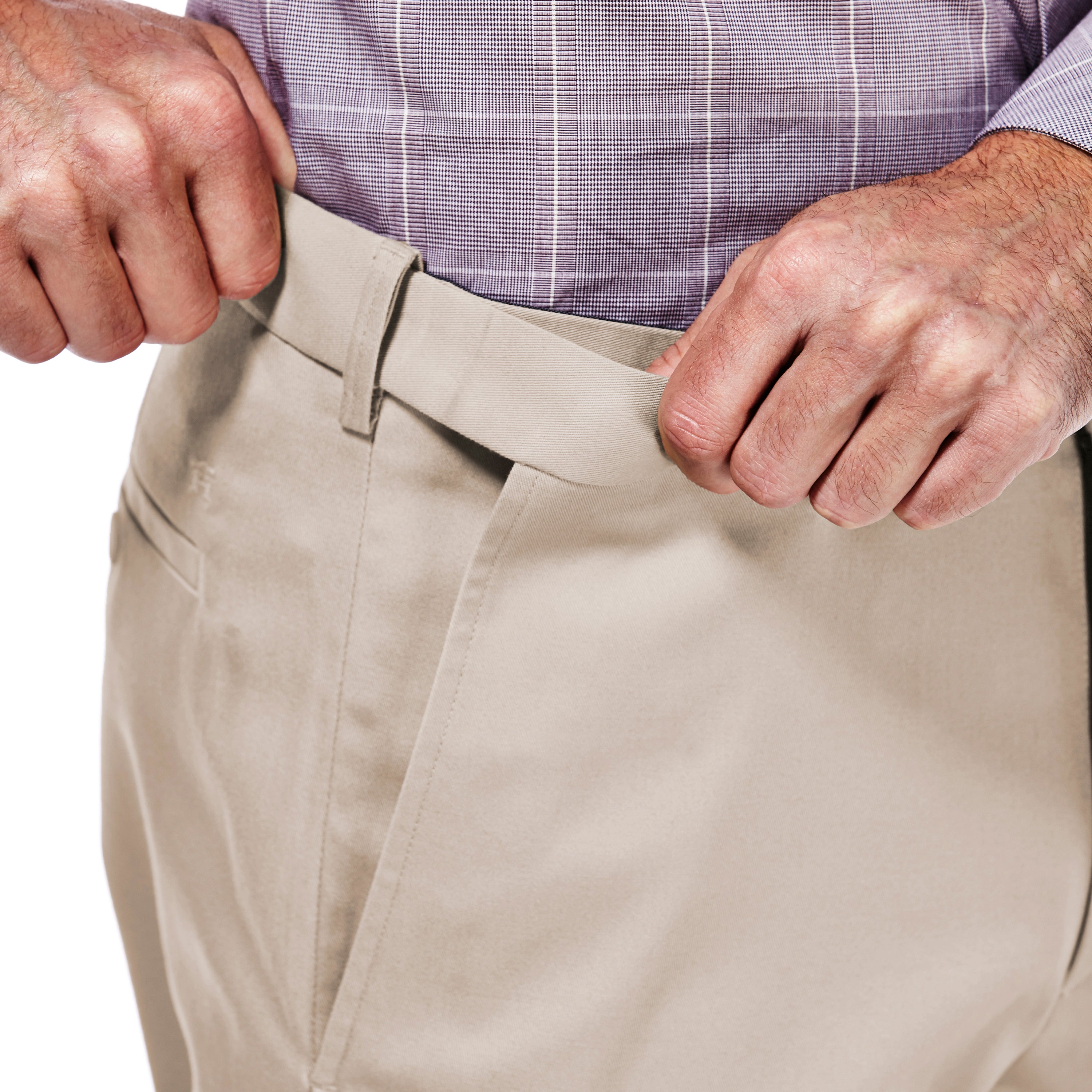 Premium No Iron Khaki, , hi-res