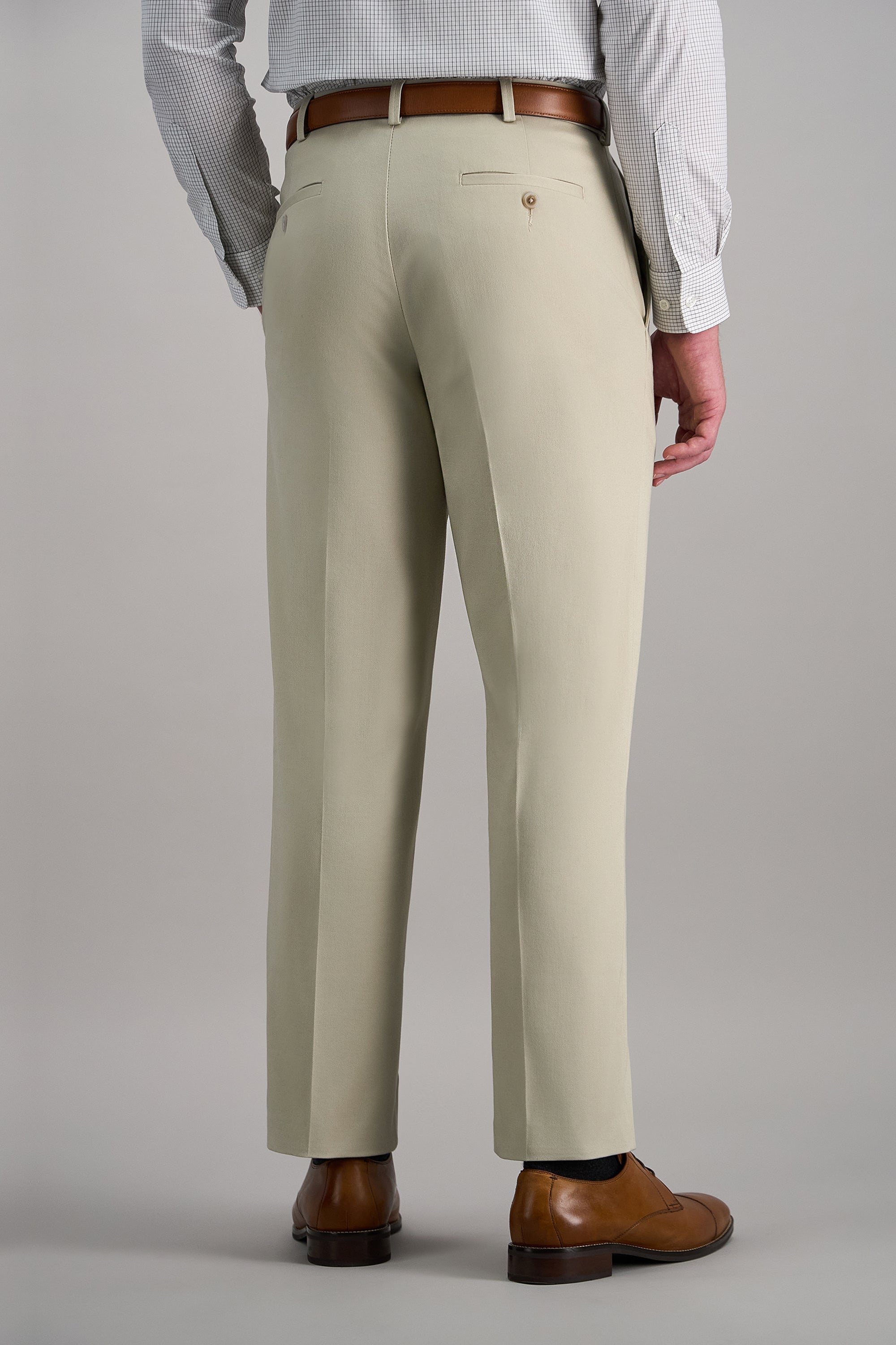 Premium No Iron Khaki - Haggar.com