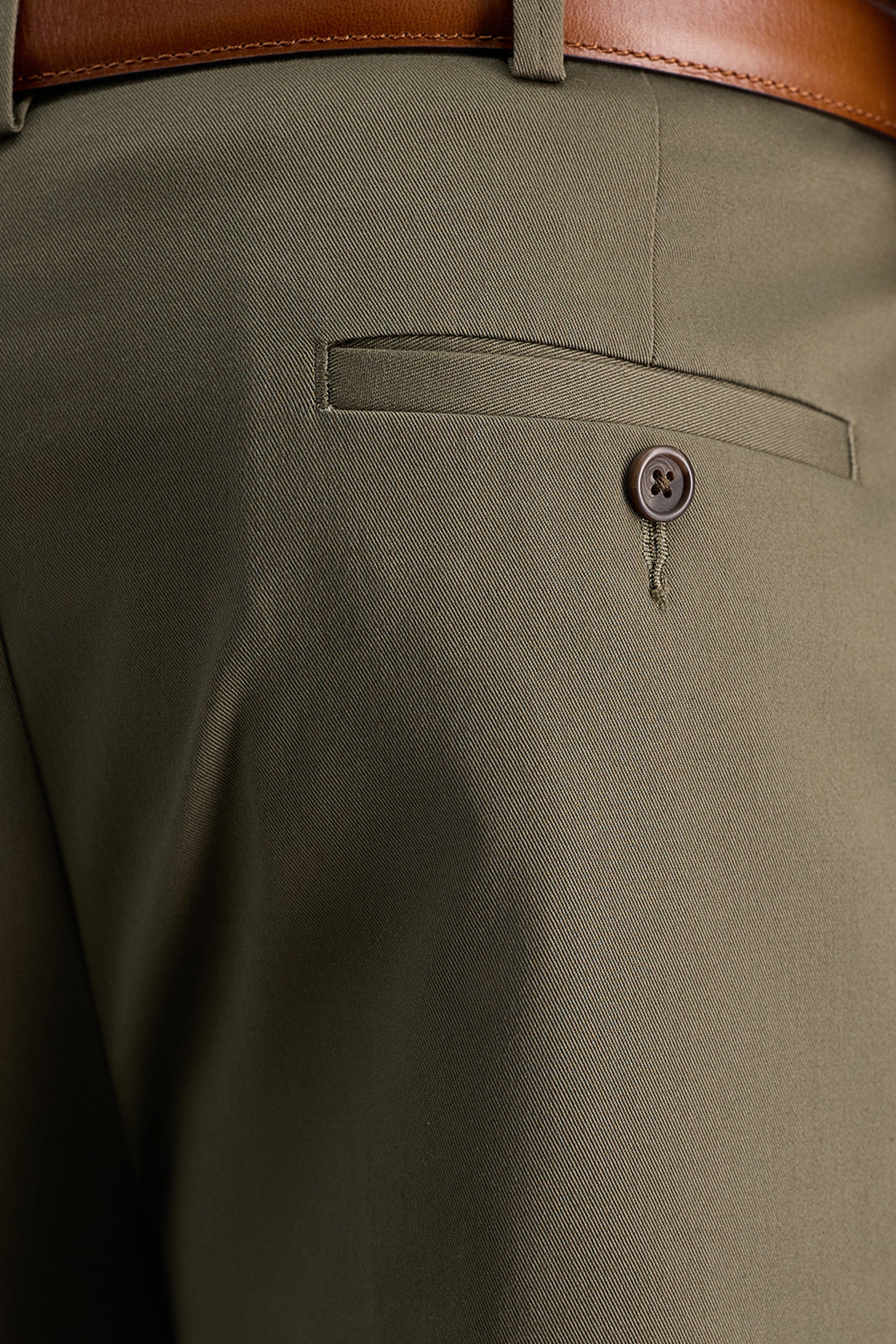 Premium No Iron Khaki
