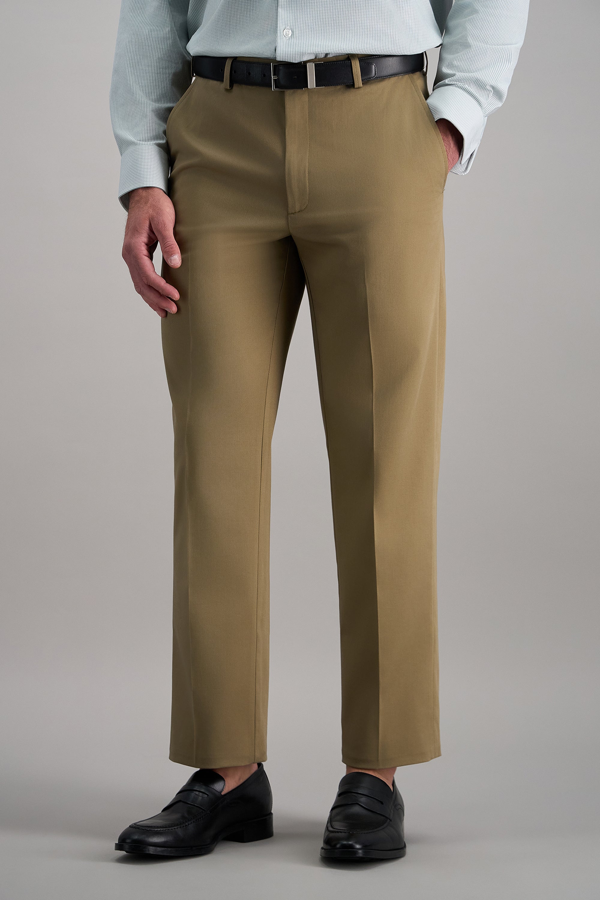 Premium No Iron Khaki