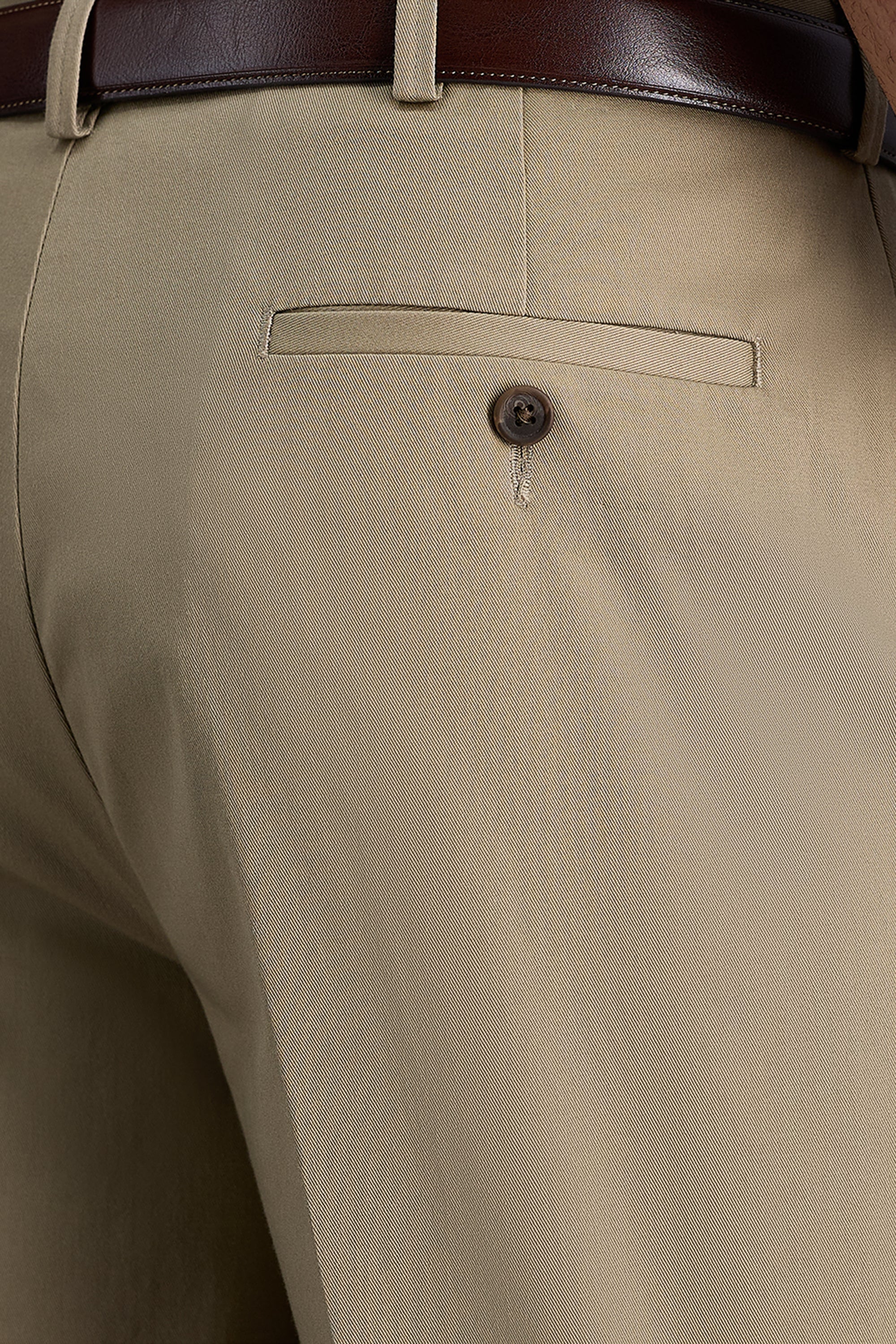 Premium No Iron Khaki