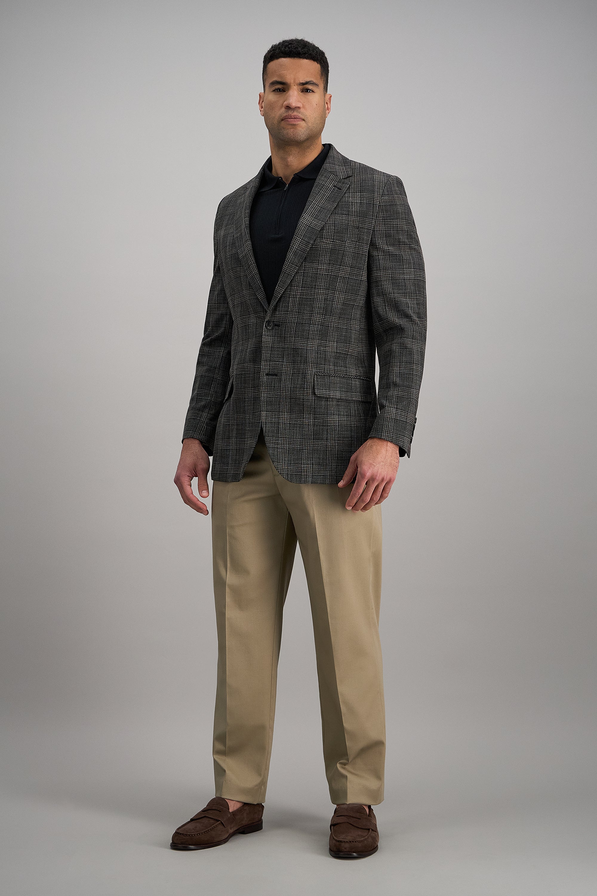 Premium No Iron Khaki - Haggar.com