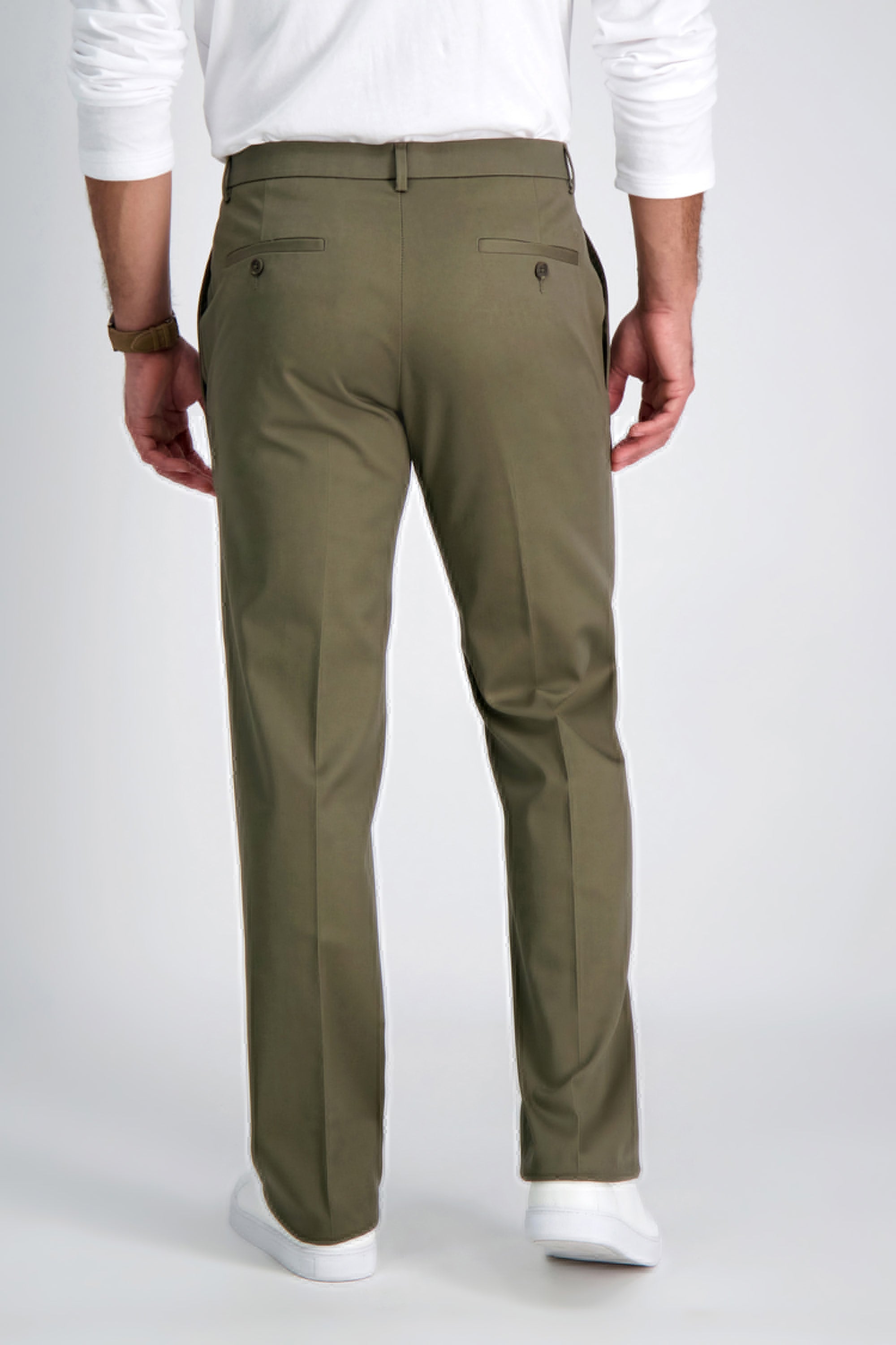 Premium No Iron Khaki - Haggar.com