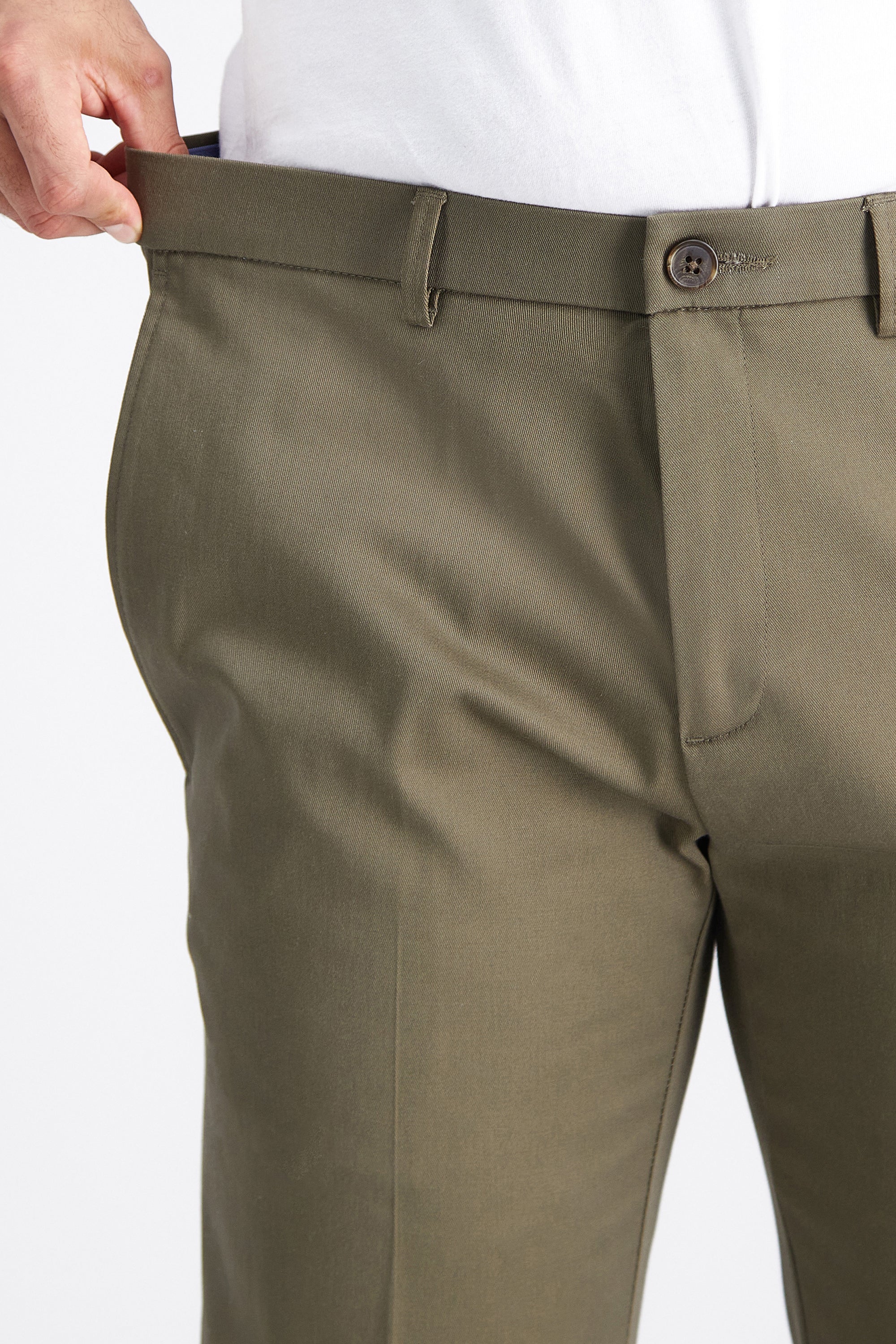 Premium No Iron Khaki, , hi-res