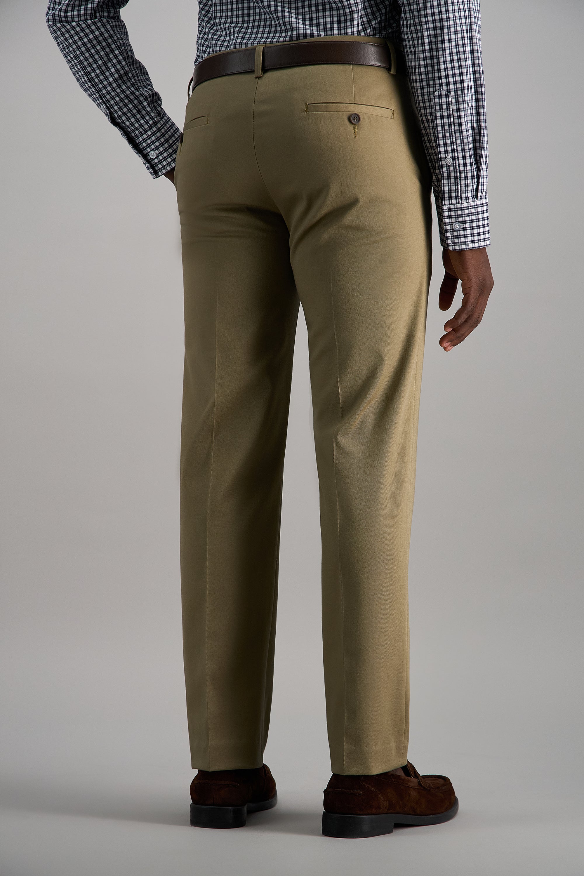 Premium No Iron Khaki - Haggar.com