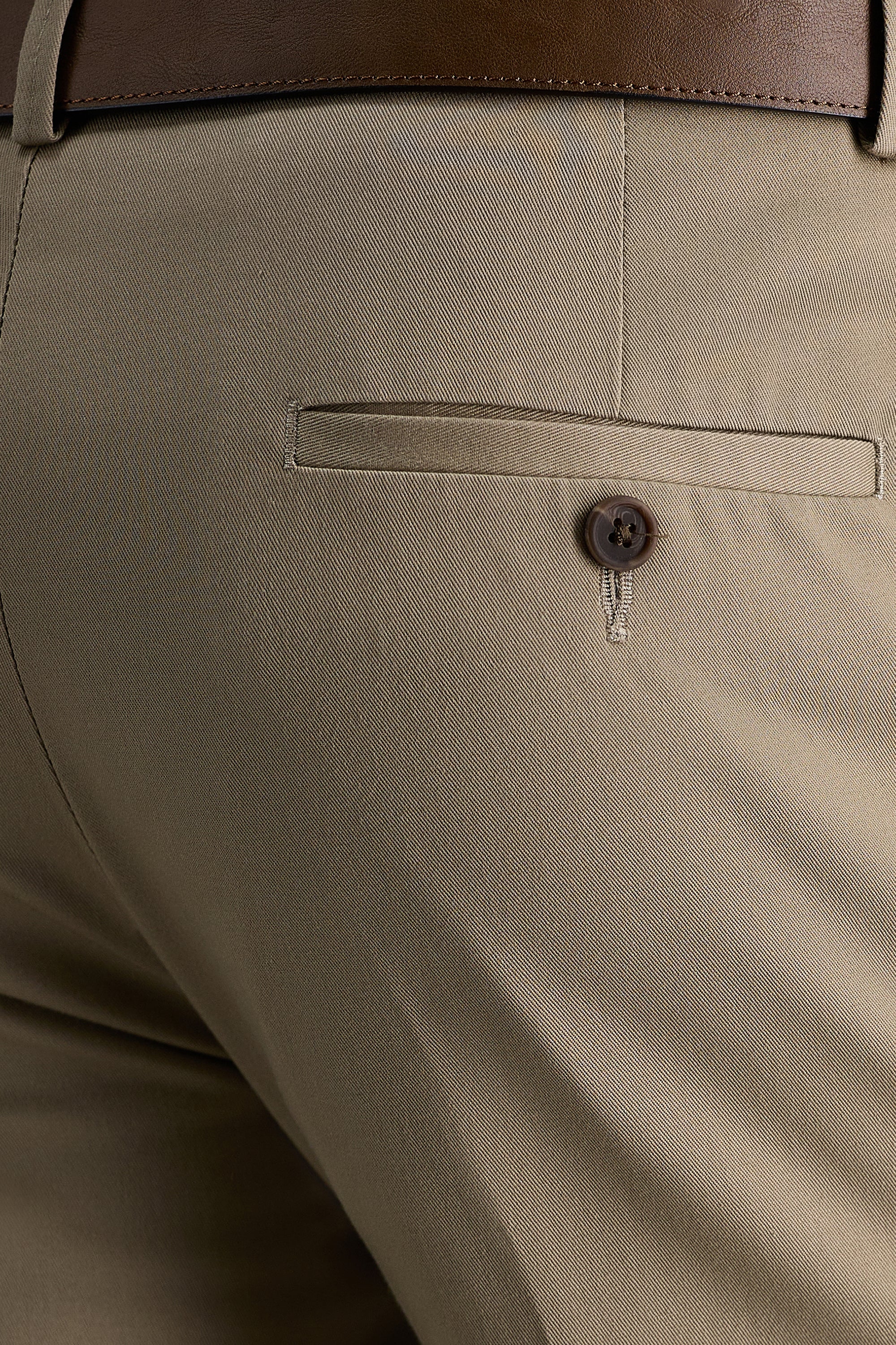 Premium No Iron Khaki