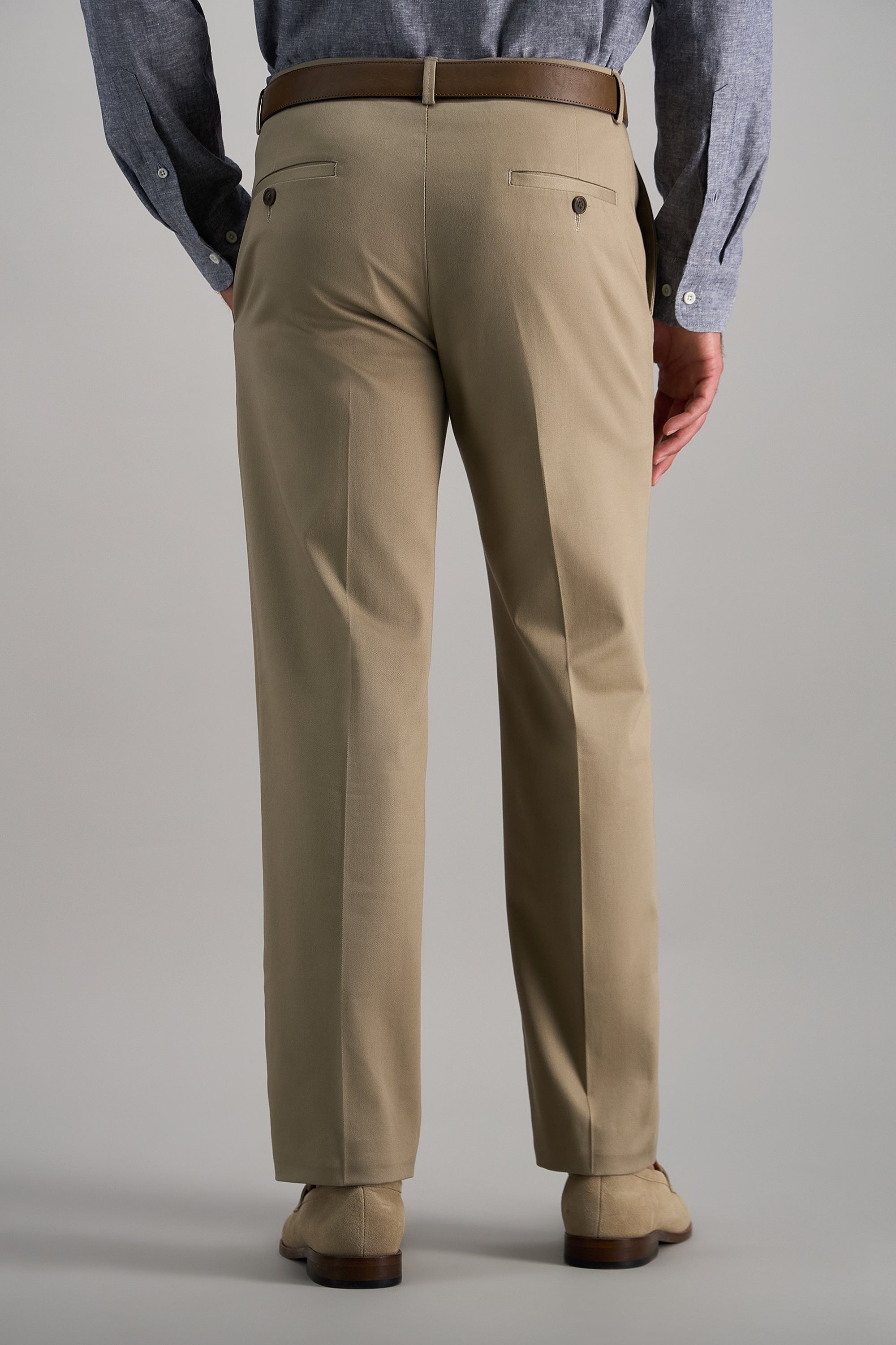 Premium No Iron Khaki - Haggar.com