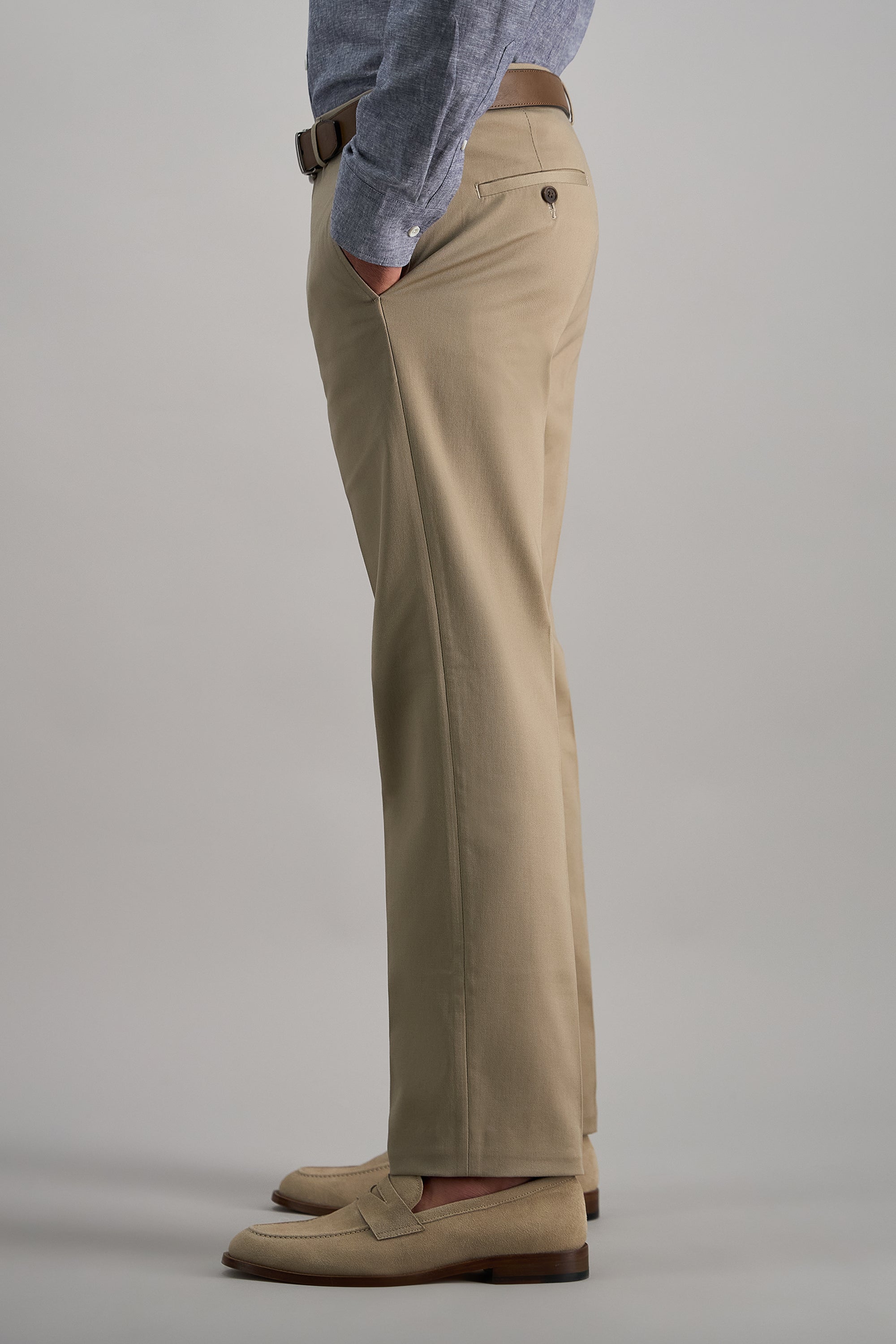 Premium No Iron Khaki - Haggar.com