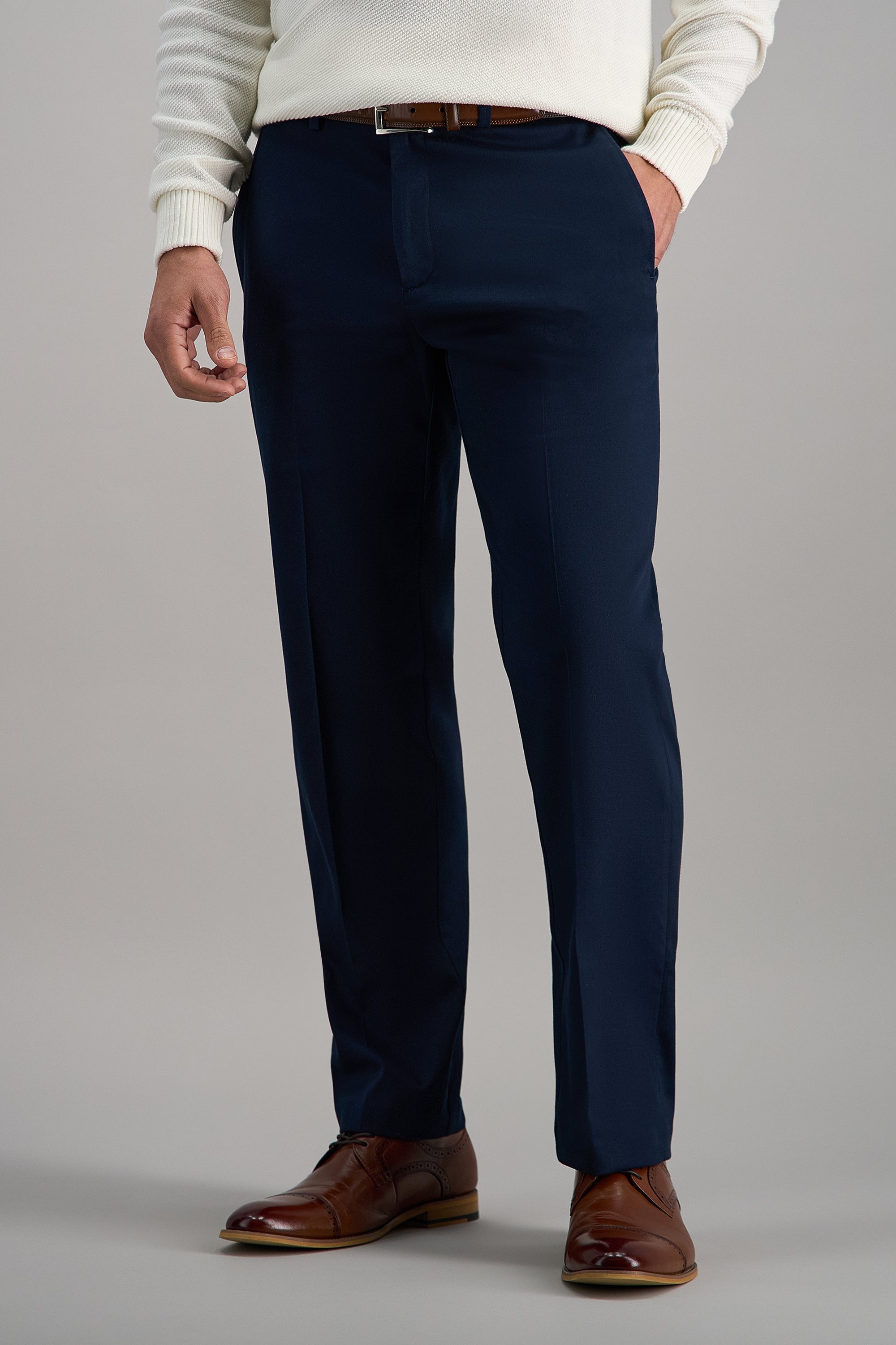 Premium No Iron Khaki - Haggar.com