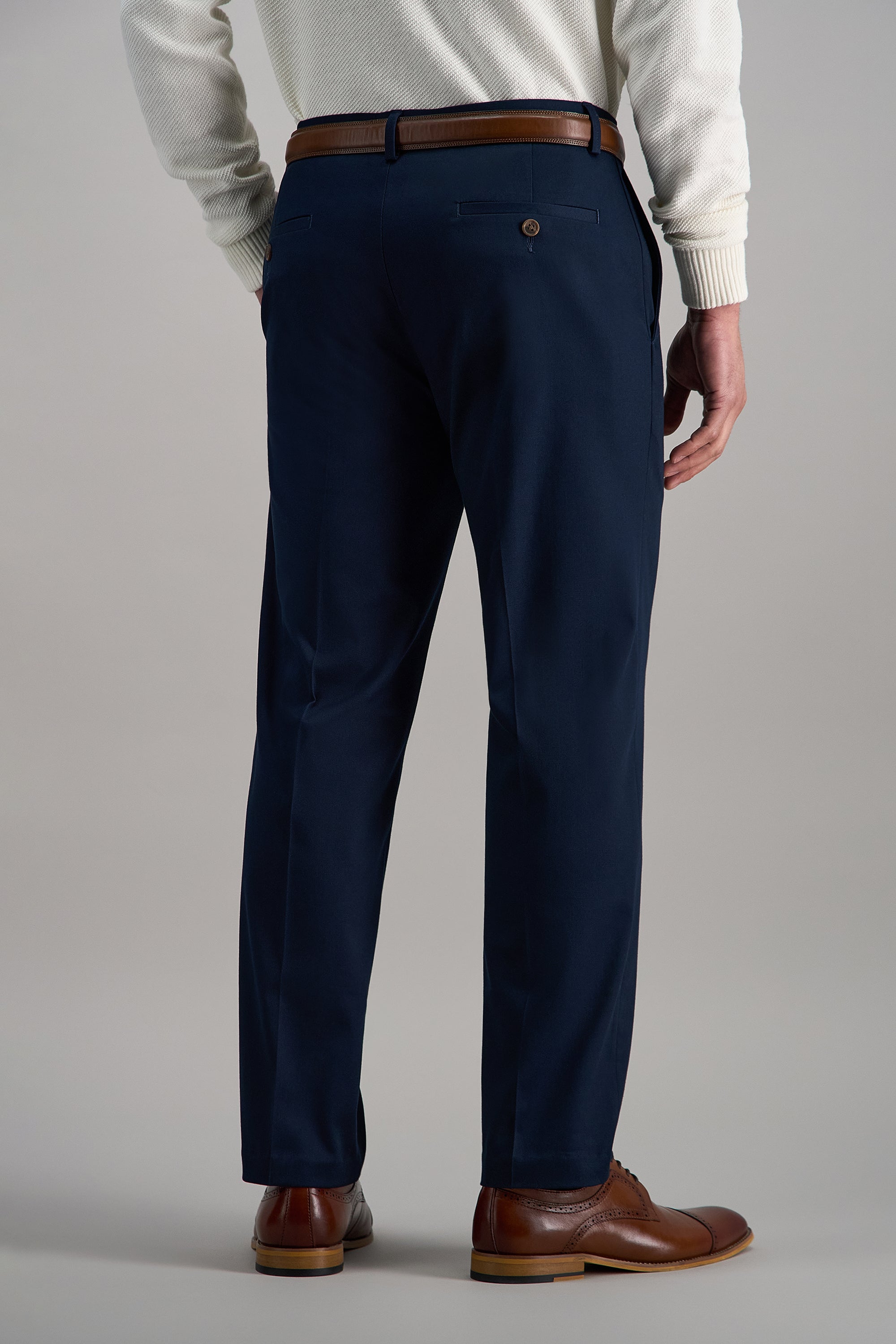 Premium No Iron Khaki - Haggar.com